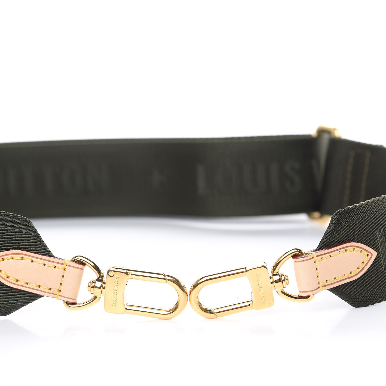 lv multi pochette strap LOUIS VUITTON Monogram Multi Pochette Accessories Shoulder Strap Kaki 458881