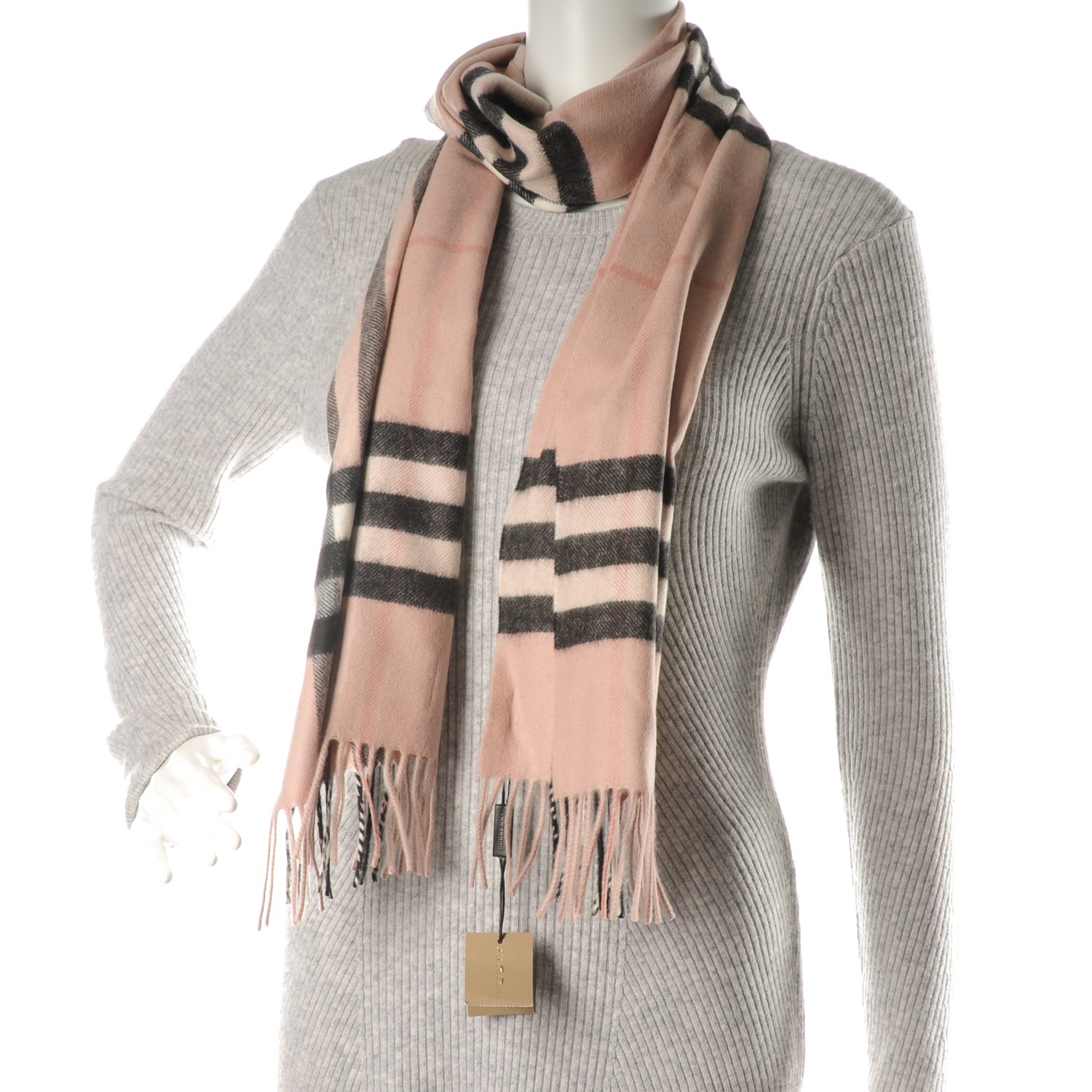 burberry scarf rose