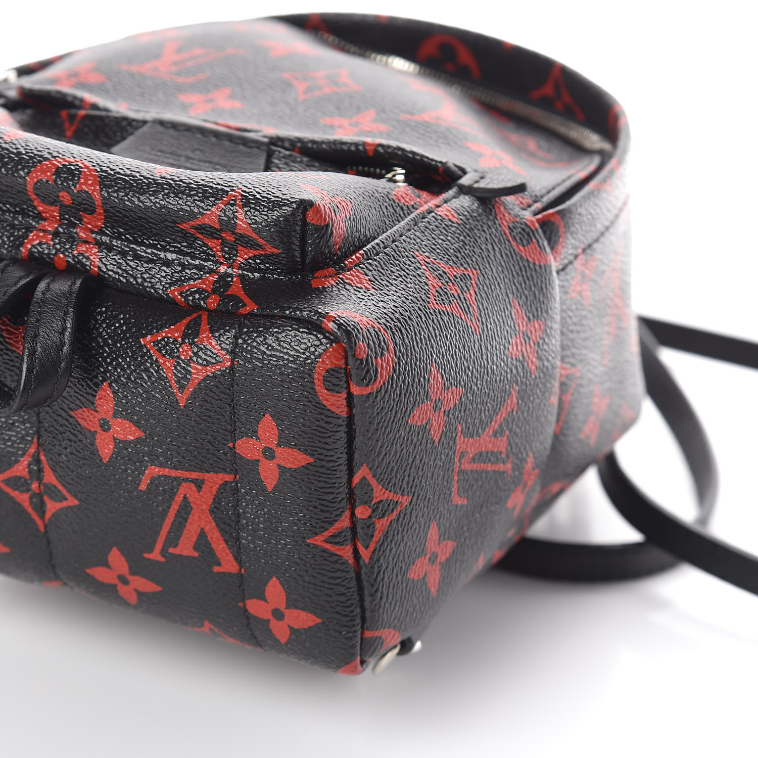 Louis Vuitton Palm Springs Mini Black Monogram Infrarouge Canvas Backp -  MyDesignerly