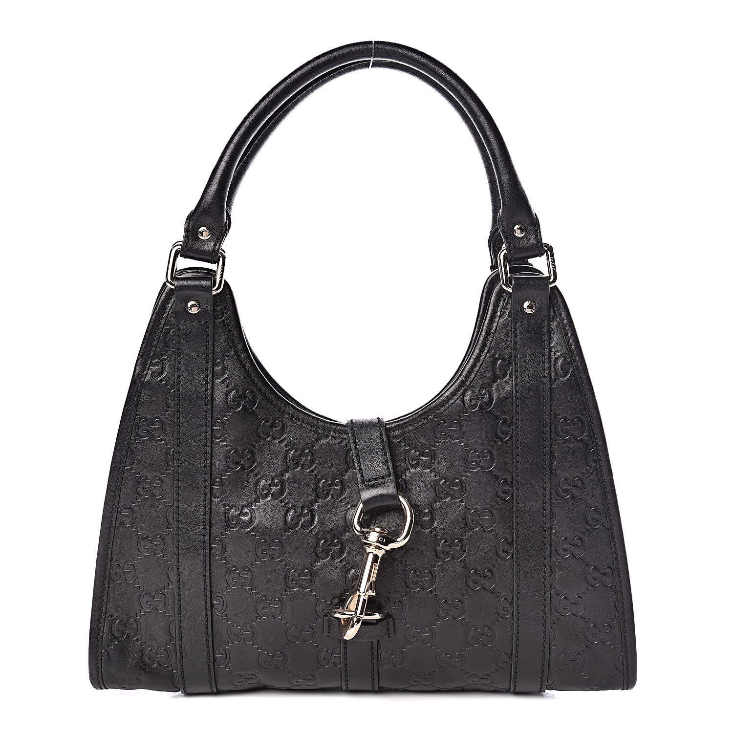 gucci guccissima bag black