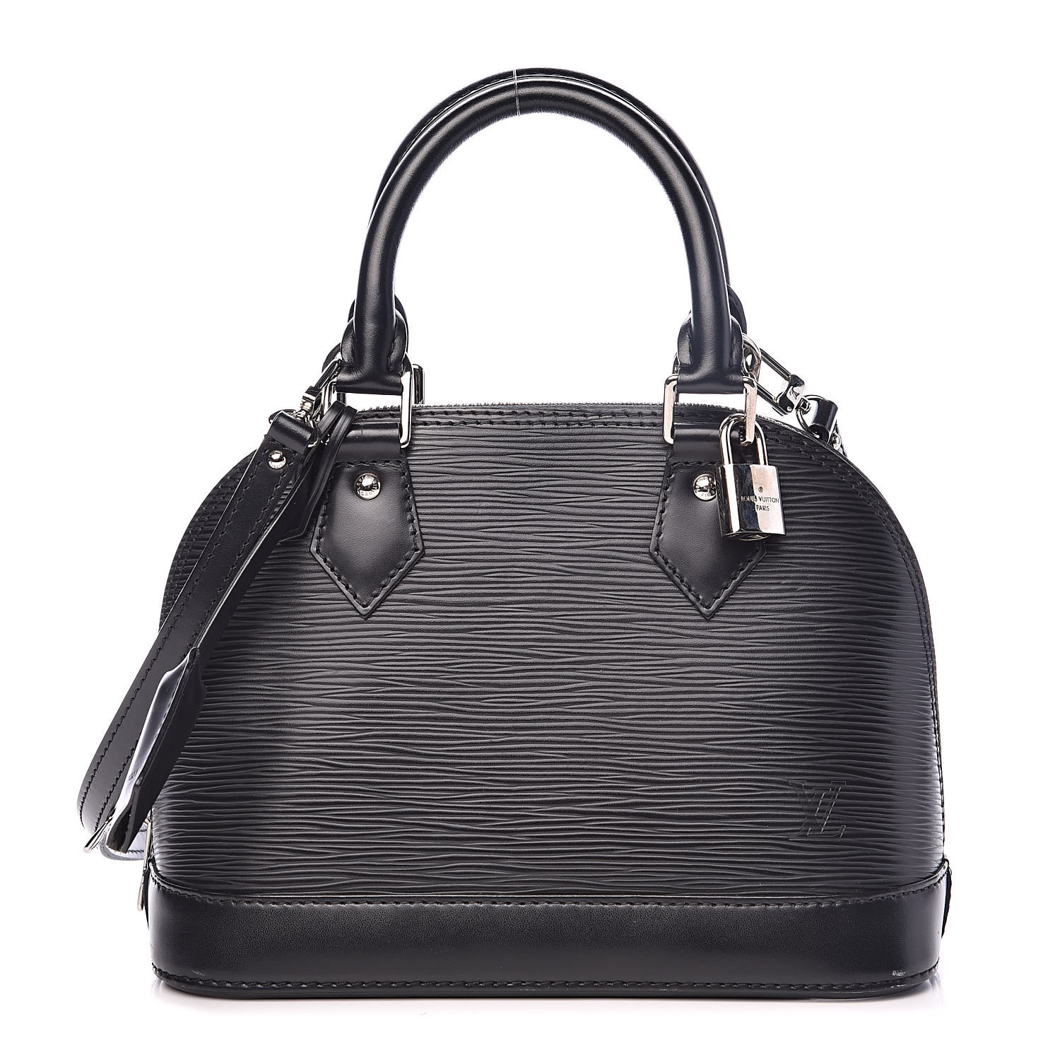 Louis Vuitton Epi Alma Bb Black 173181