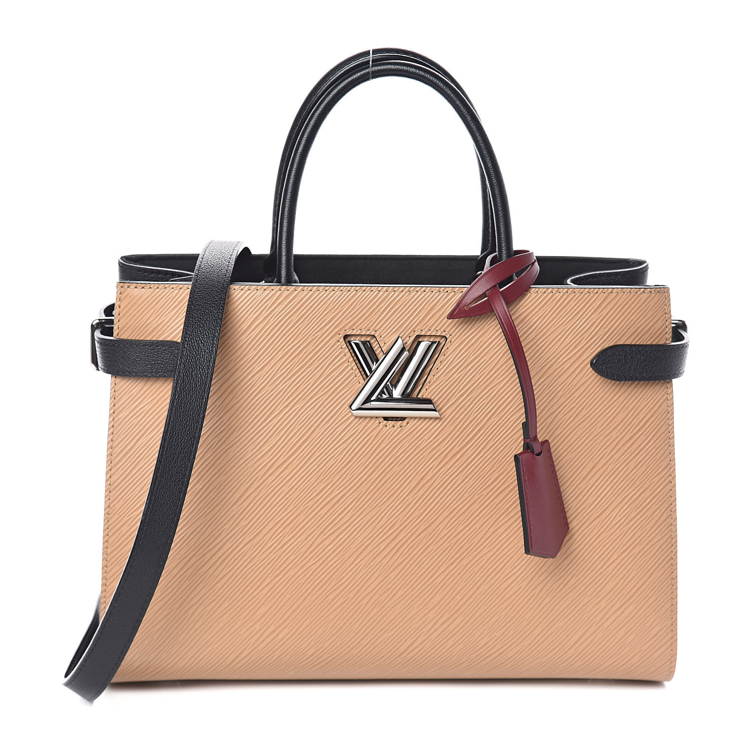 LOUIS VUITTON Epi Twist Tote Camel 510989