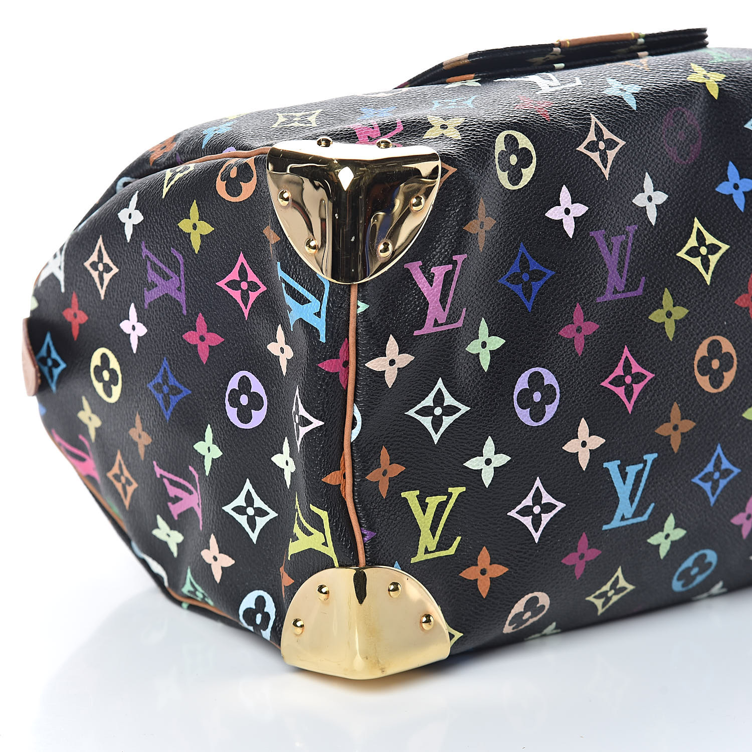 LOUIS VUITTON Multicolor Speedy 30 Black 515075