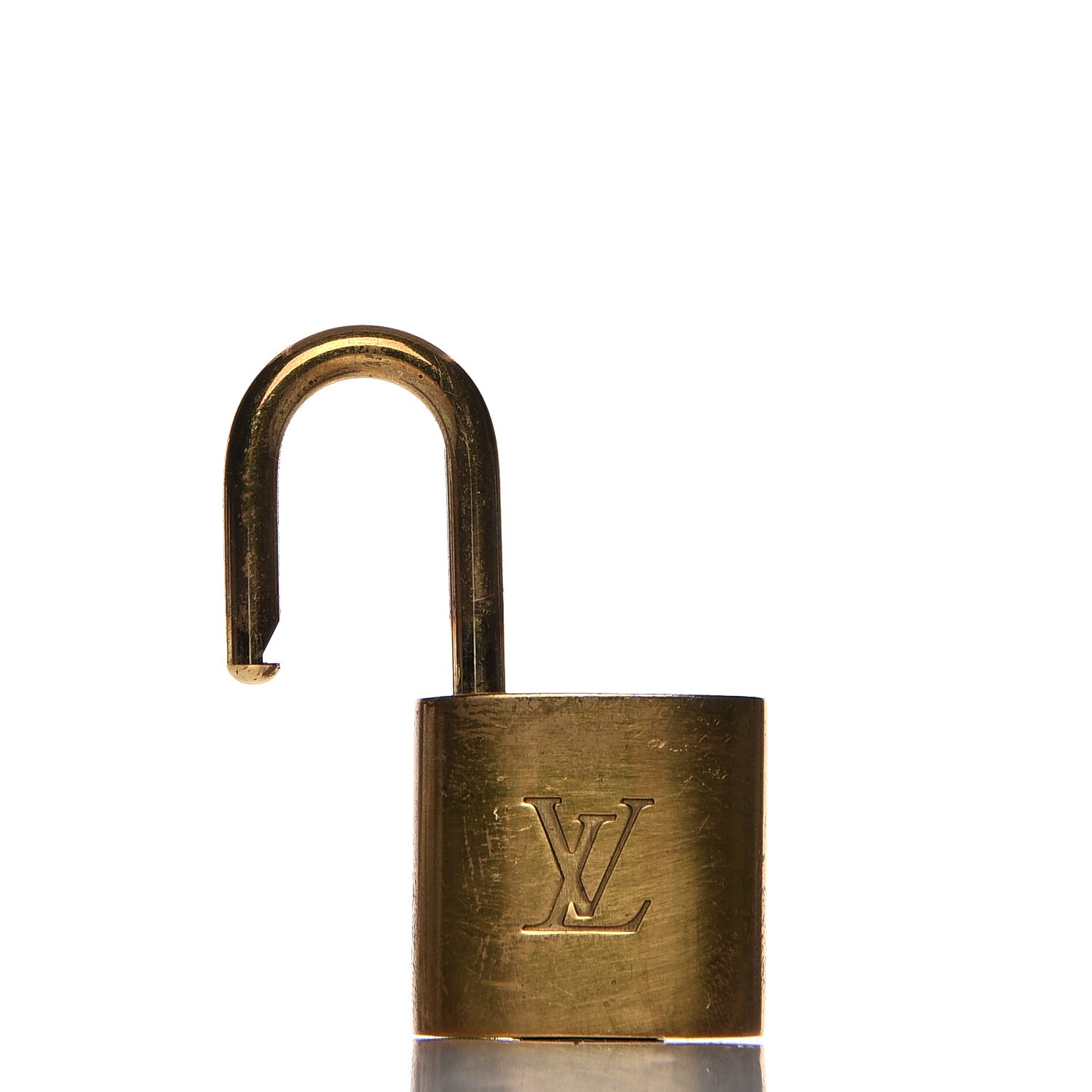 LOUIS VUITTON Brass Lock and 2 Keys Set #307 216696