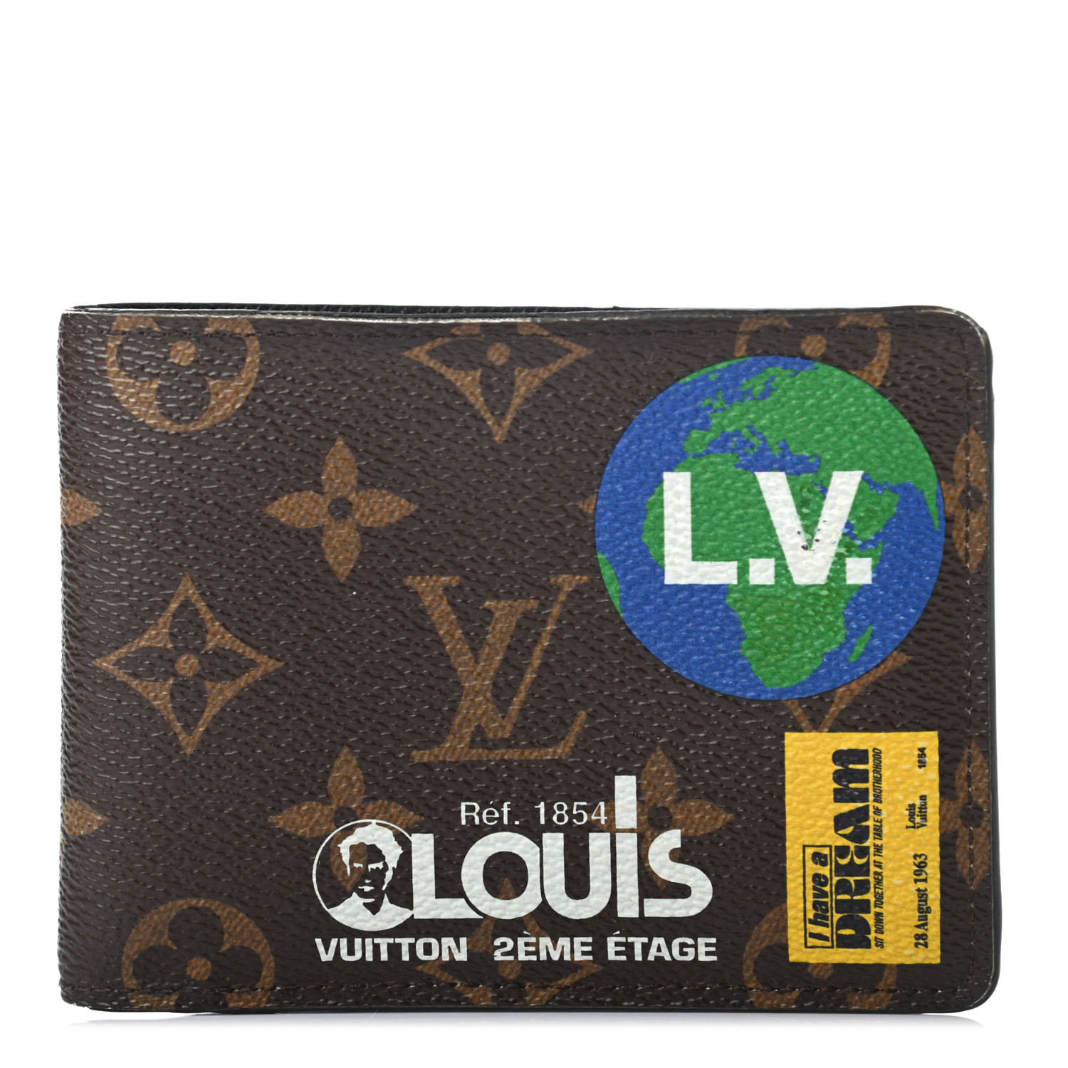 Louis Vuitton Monogram Stickers Multiple Wallet 8781 Fashionphile