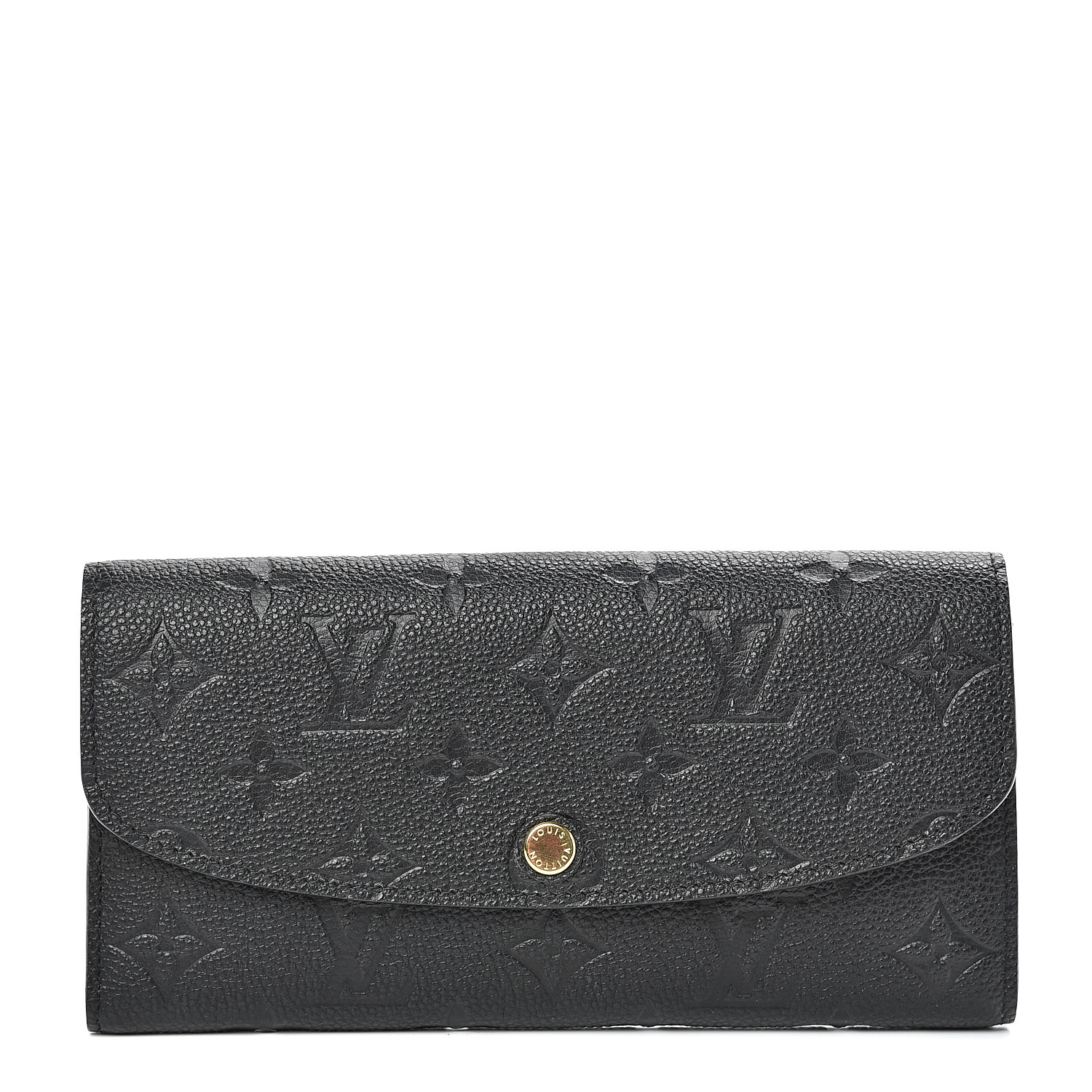 emilie wallet louis vuitton black LOUIS VUITTON Empreinte Emilie Wallet Black Dune 533838