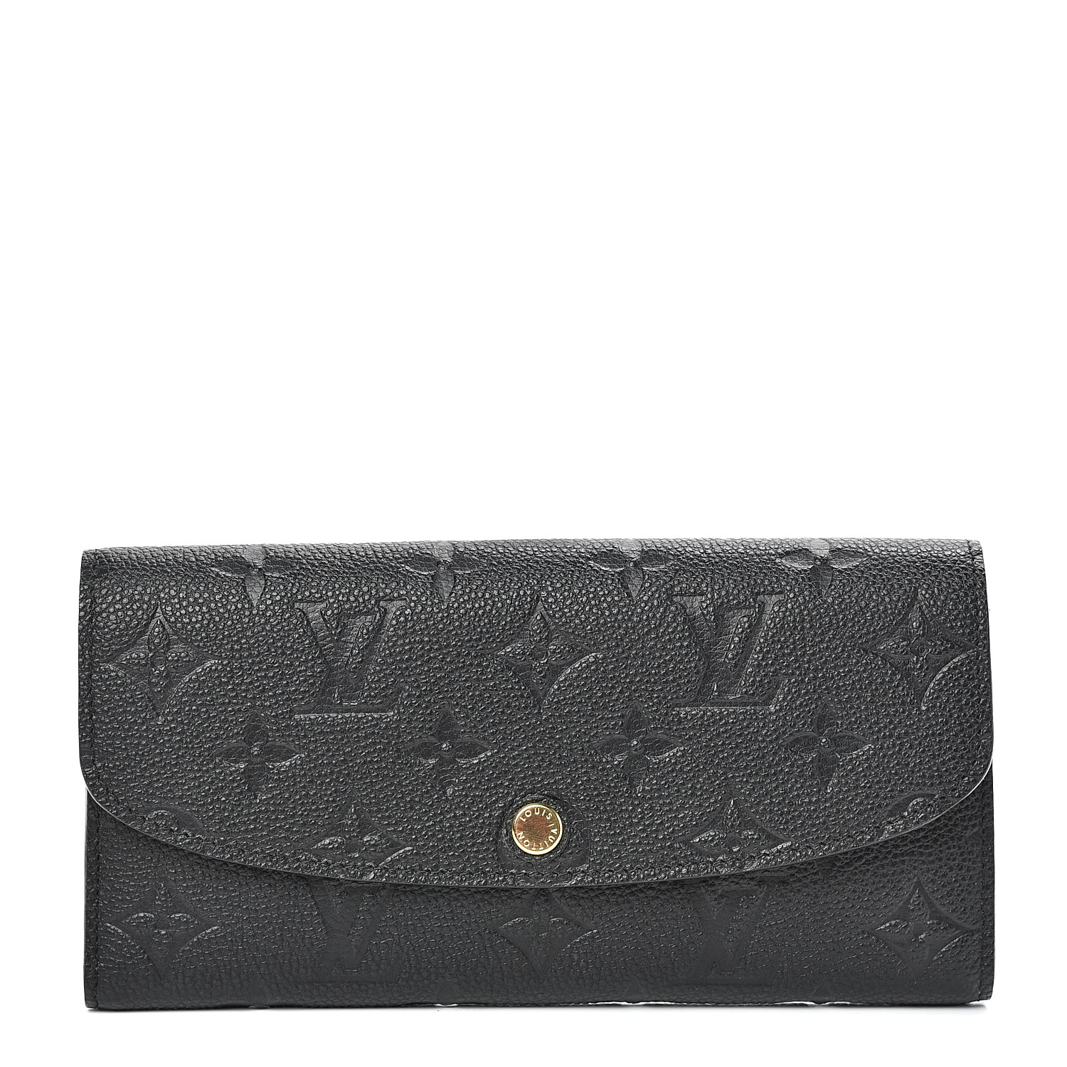 LOUIS VUITTON Empreinte Emilie Wallet Black Dune 533838