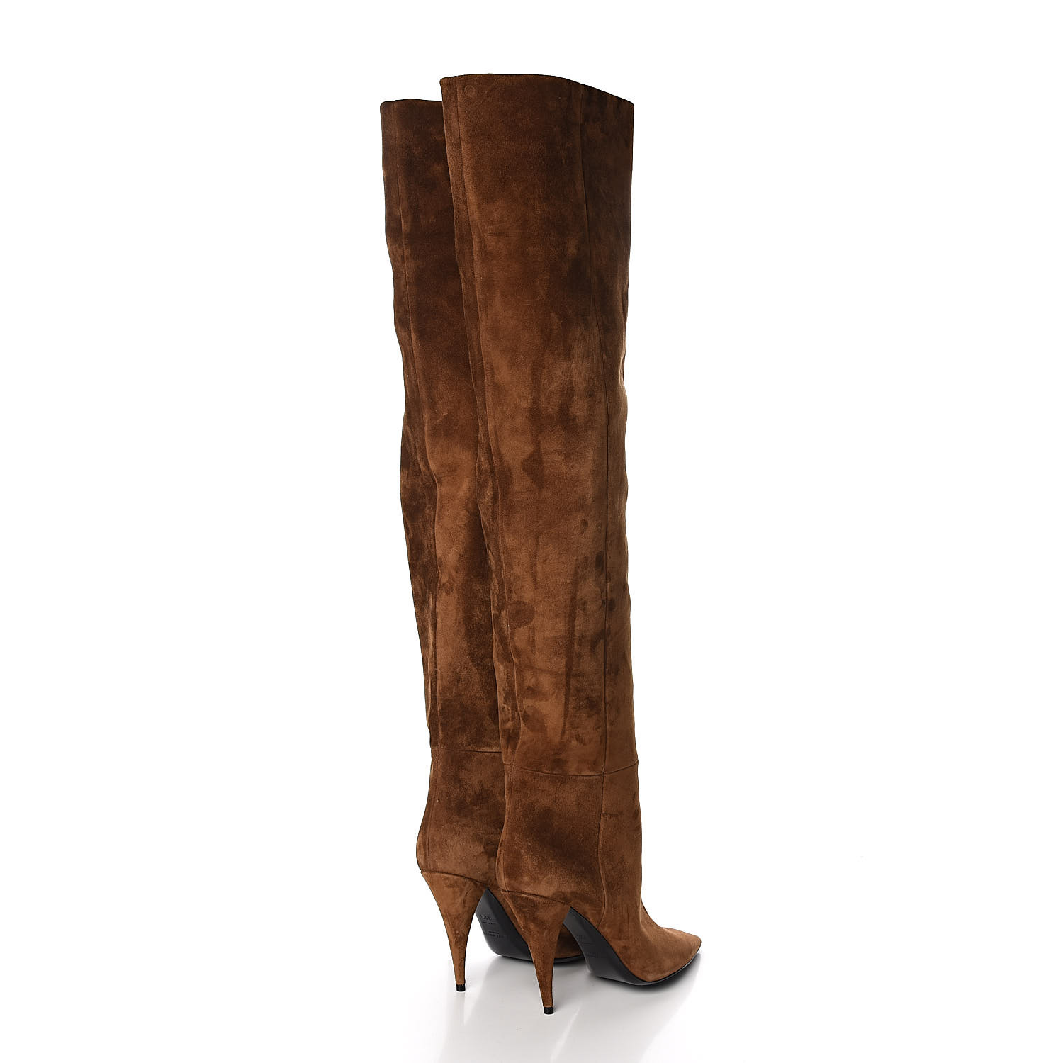 saint laurent knee boots