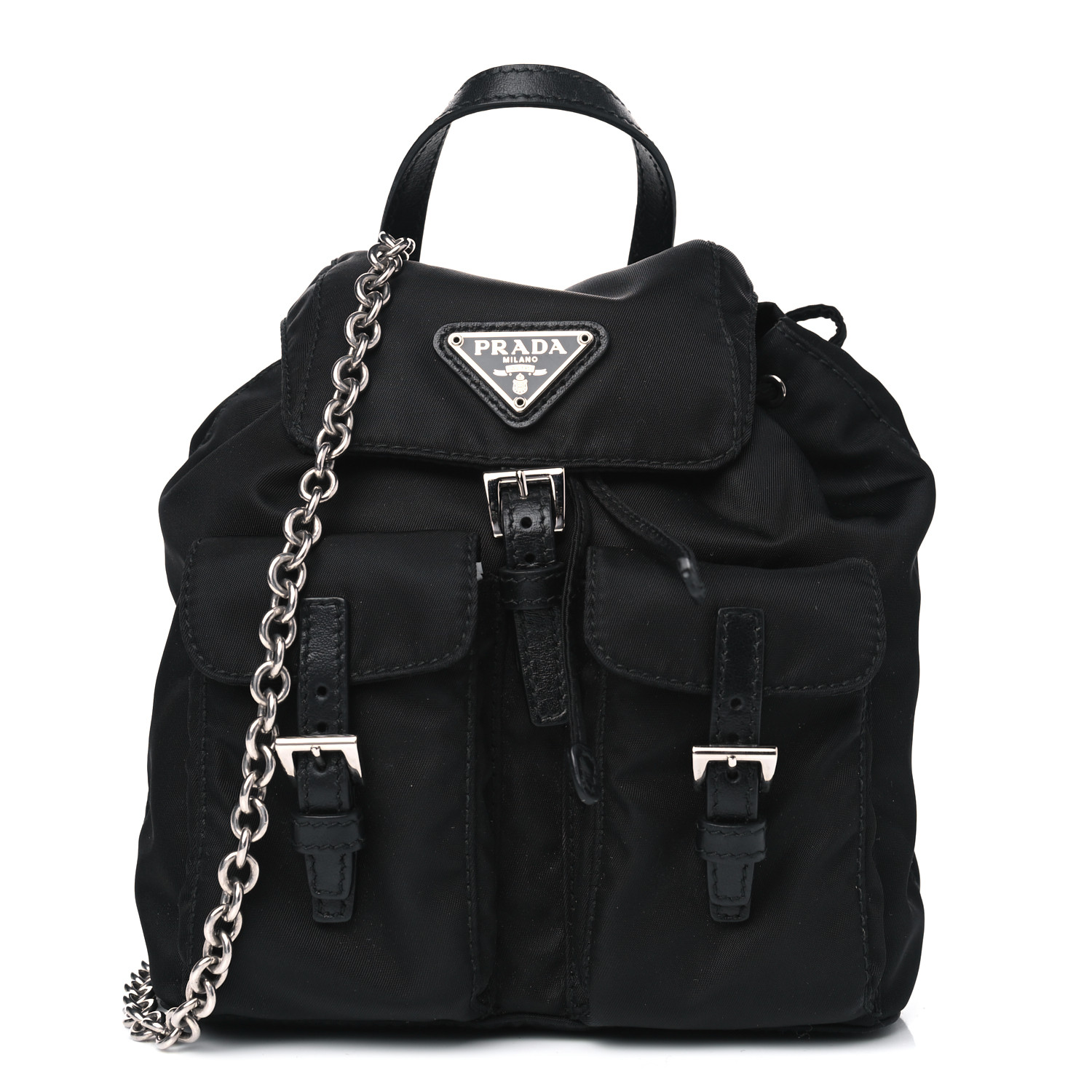 prada vela backpack mini