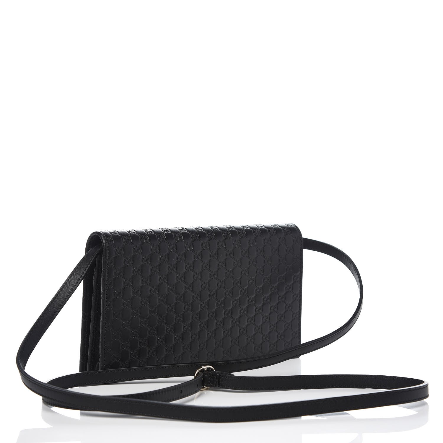 guccissima crossbody wallet