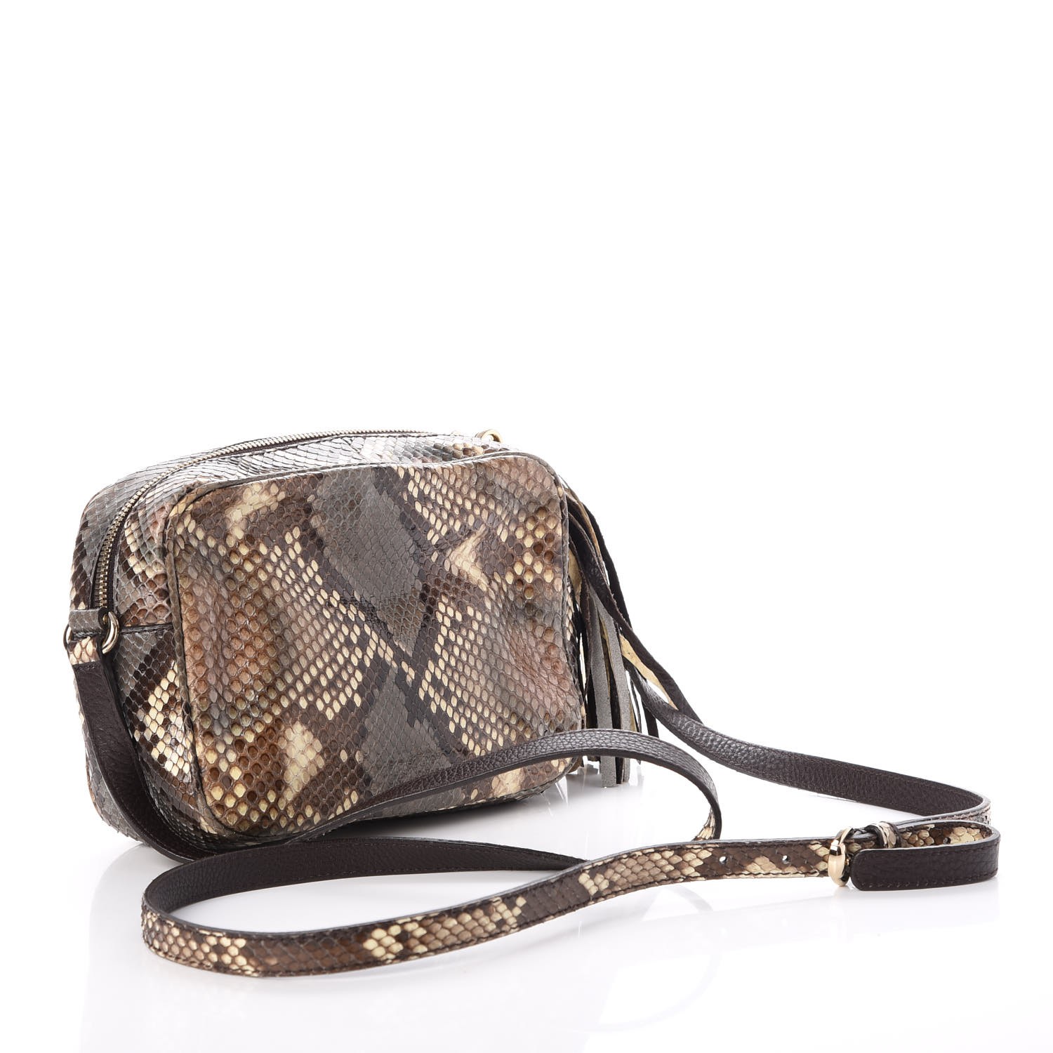gucci soho python bag
