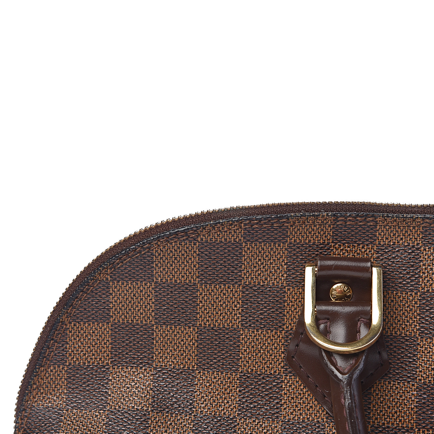 LOUIS VUITTON Damier Ebene Alma MM 464663