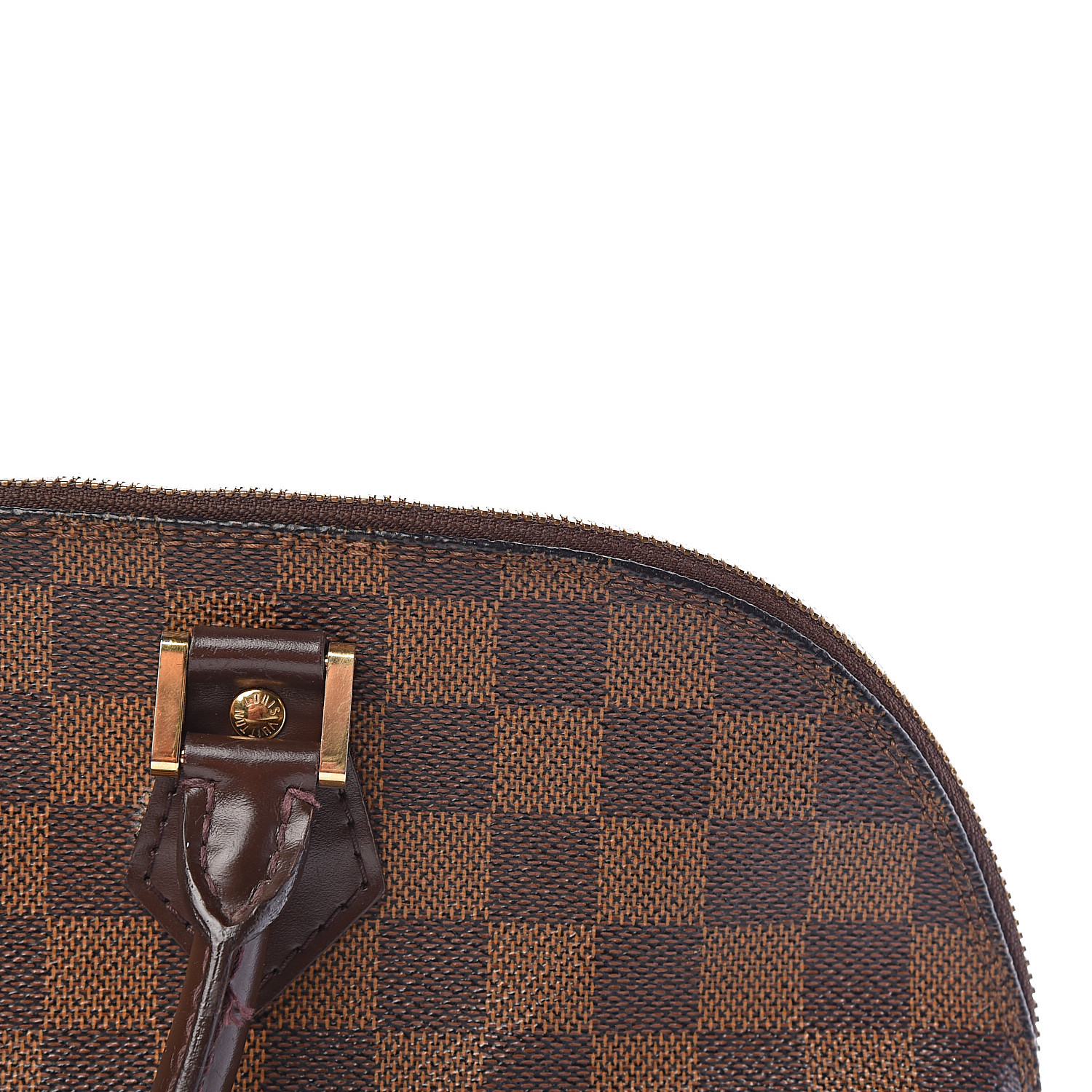 LOUIS VUITTON Damier Ebene Alma MM 464663