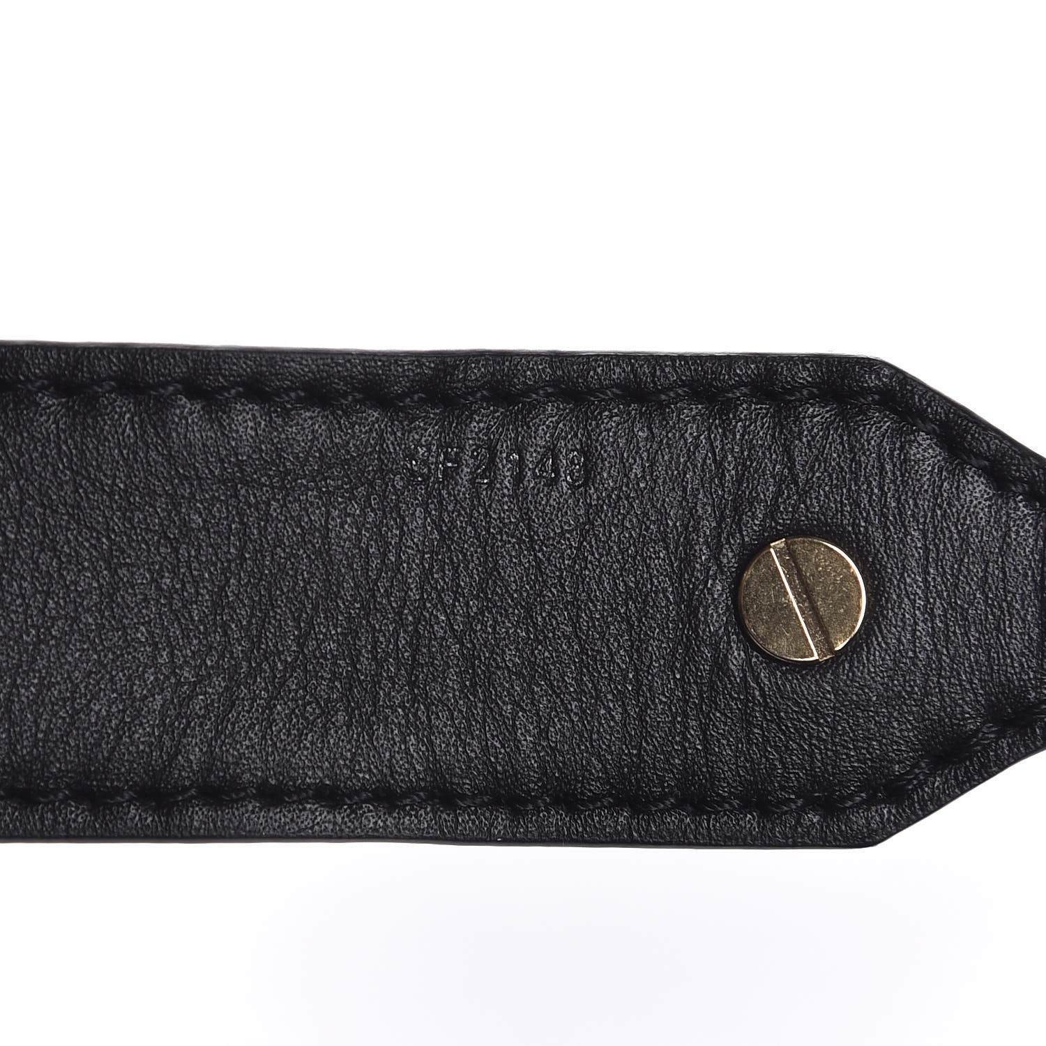 LOUIS VUITTON Reverse Monogram Bandouliere Shoulder Strap XL Black |  FASHIONPHILE