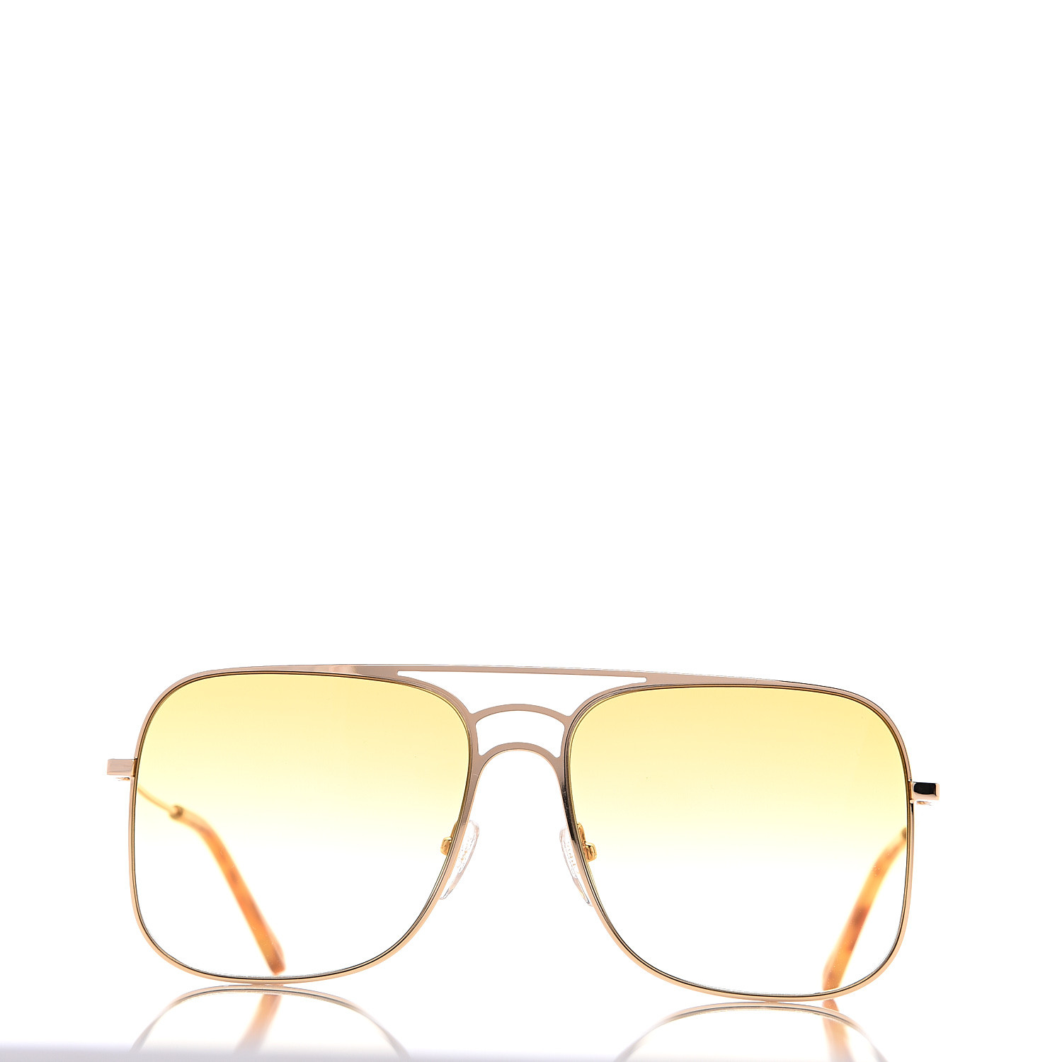 chloe square aviator sunglasses
