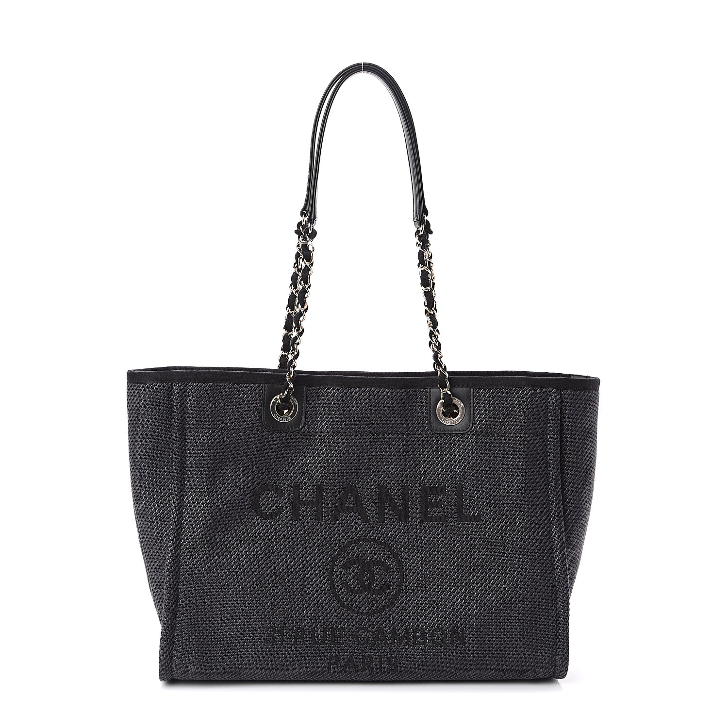 chanel deauville tote small bag
