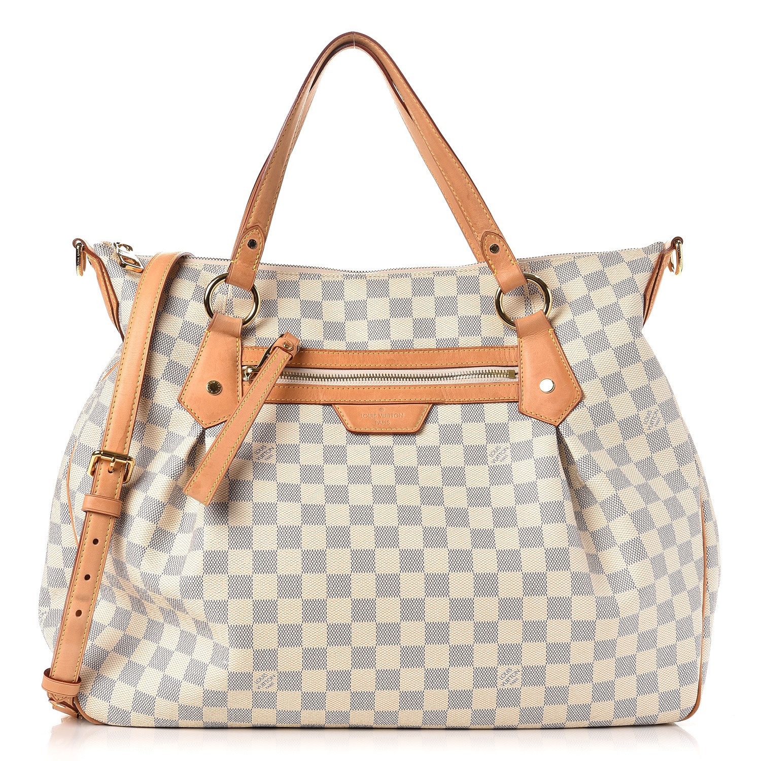 louis vuitton evora gm damier azur LOUIS VUITTON Damier Azur Evora GM 245553