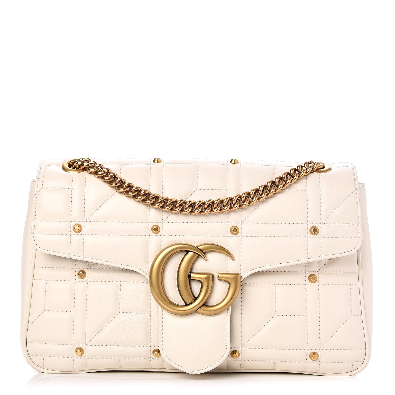 white gucci shoulder bag