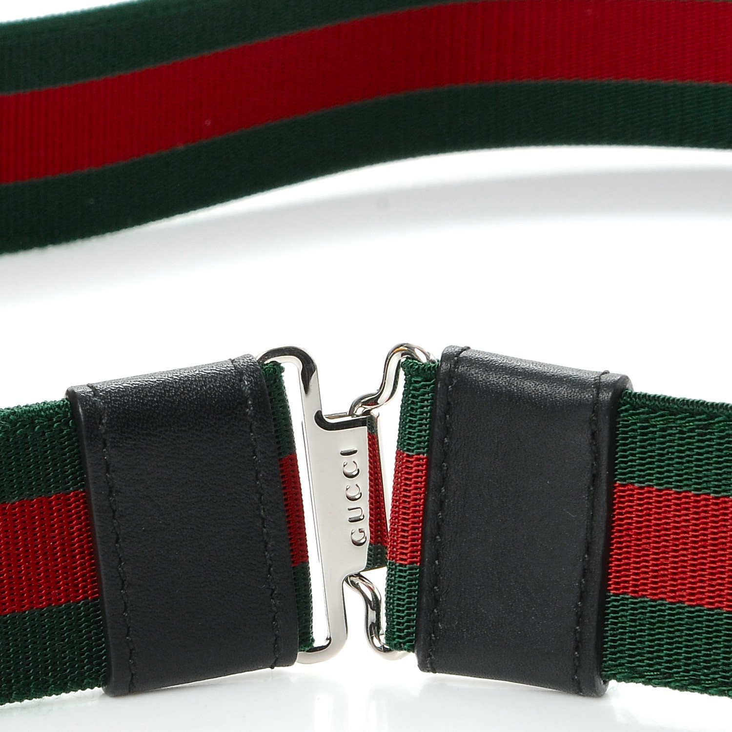 gucci elastic web belt