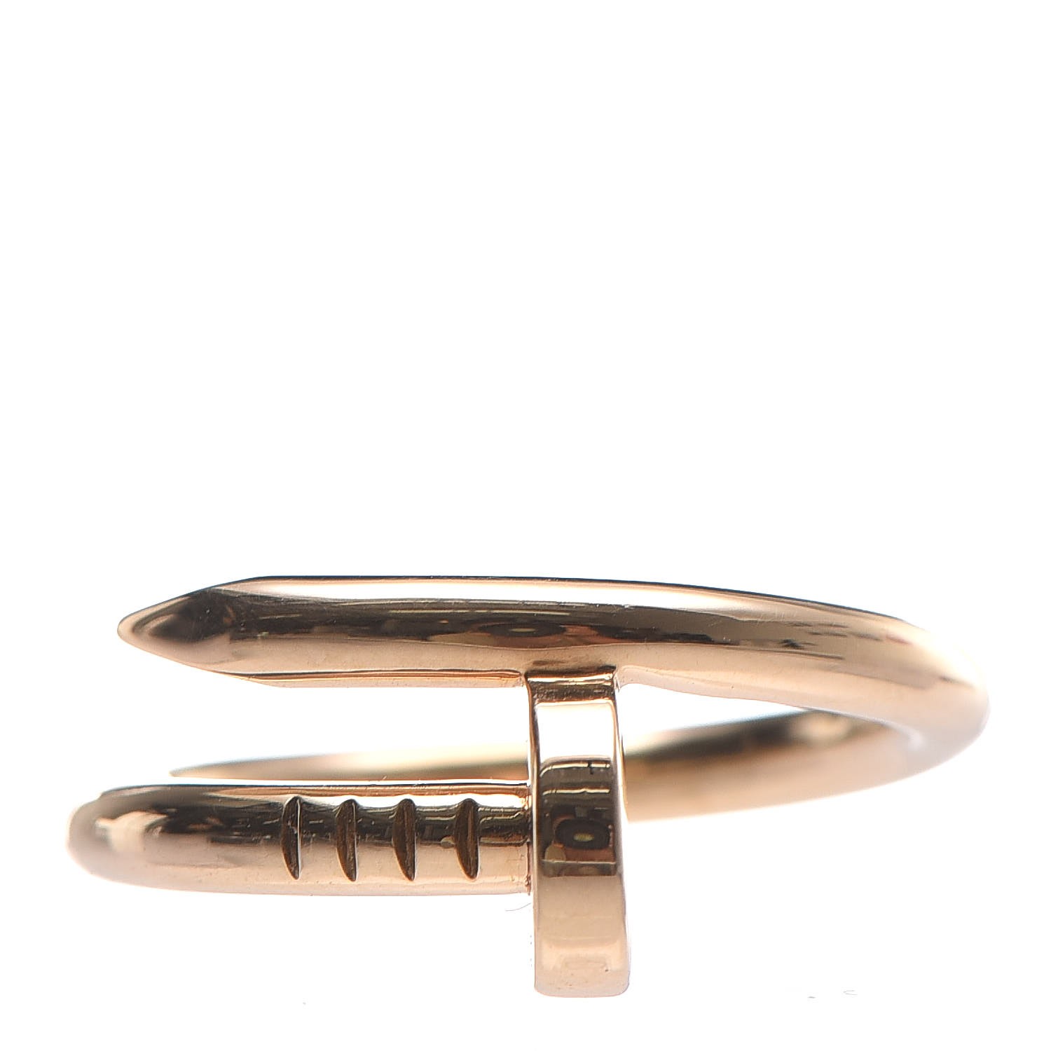 CARTIER 18K Yellow Gold Juste Un Clou Ring 50.5 5.5 269903