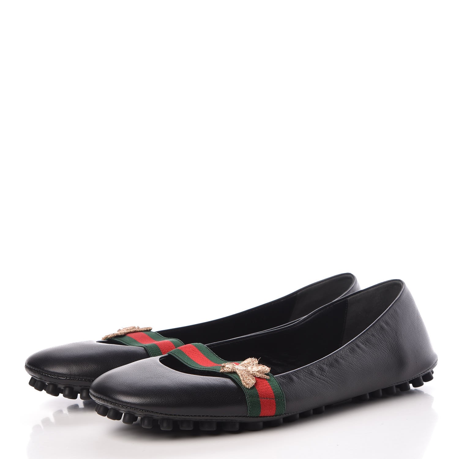 gucci ballet flats with bee