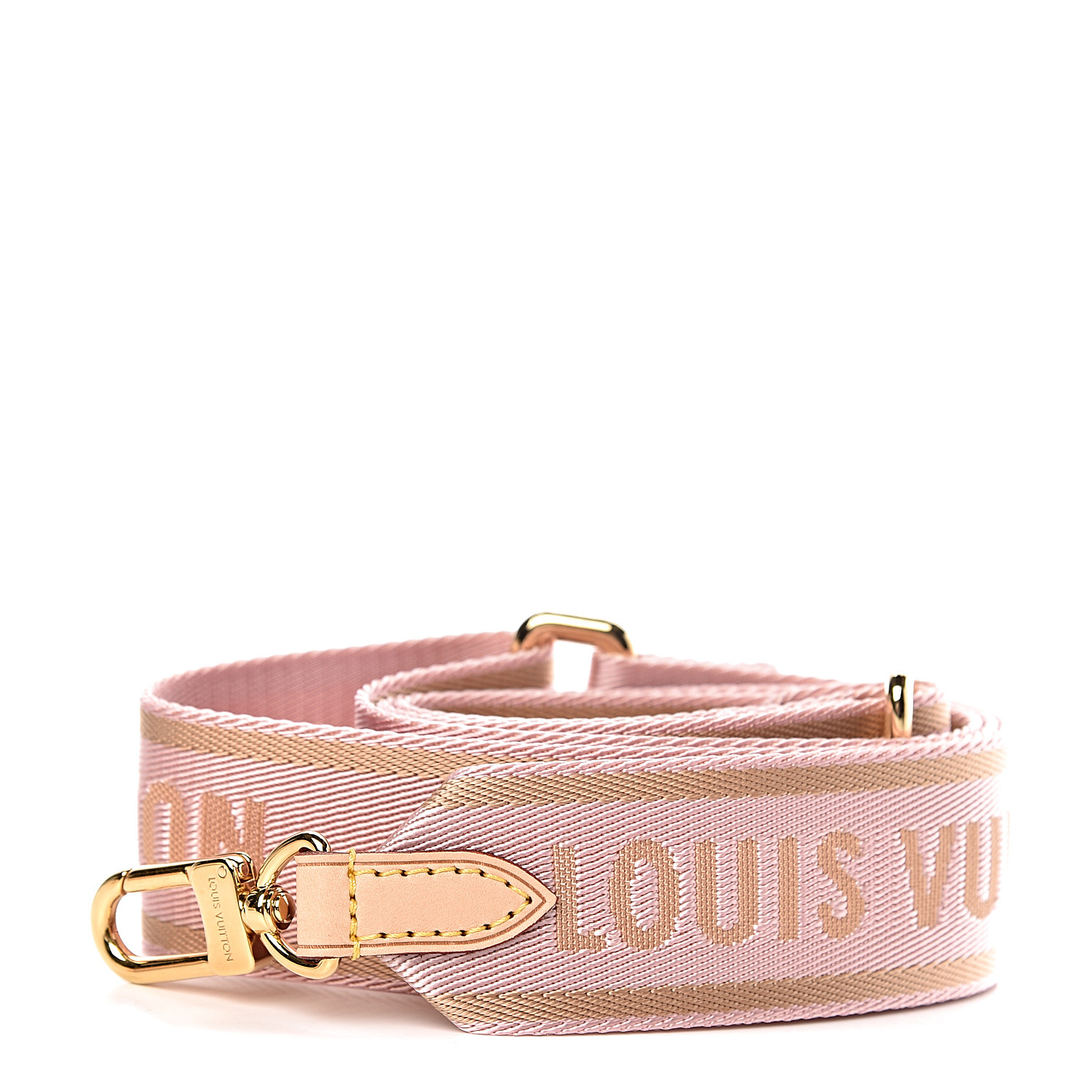 louis vuitton multicolor pochette strap LOUIS VUITTON Monogram Multi Pochette Accessories Shoulder Strap Rose Clair 489515