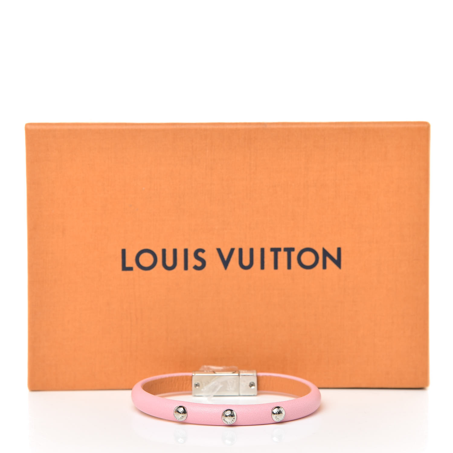 LOUIS VUITTON Yummy LV Bracelet 17 Pink 492309