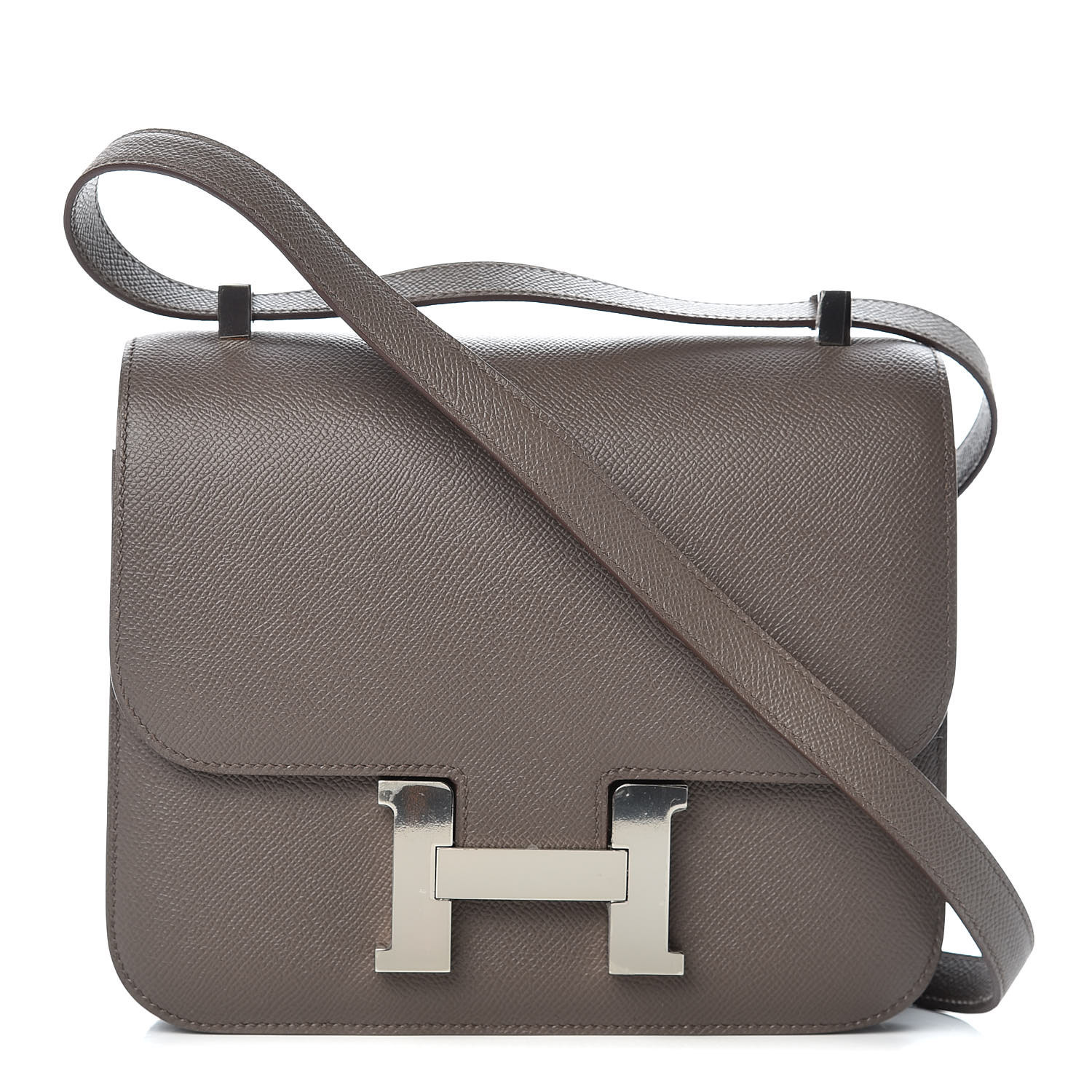 HERMES Epsom Constance 24 Etain 401428 