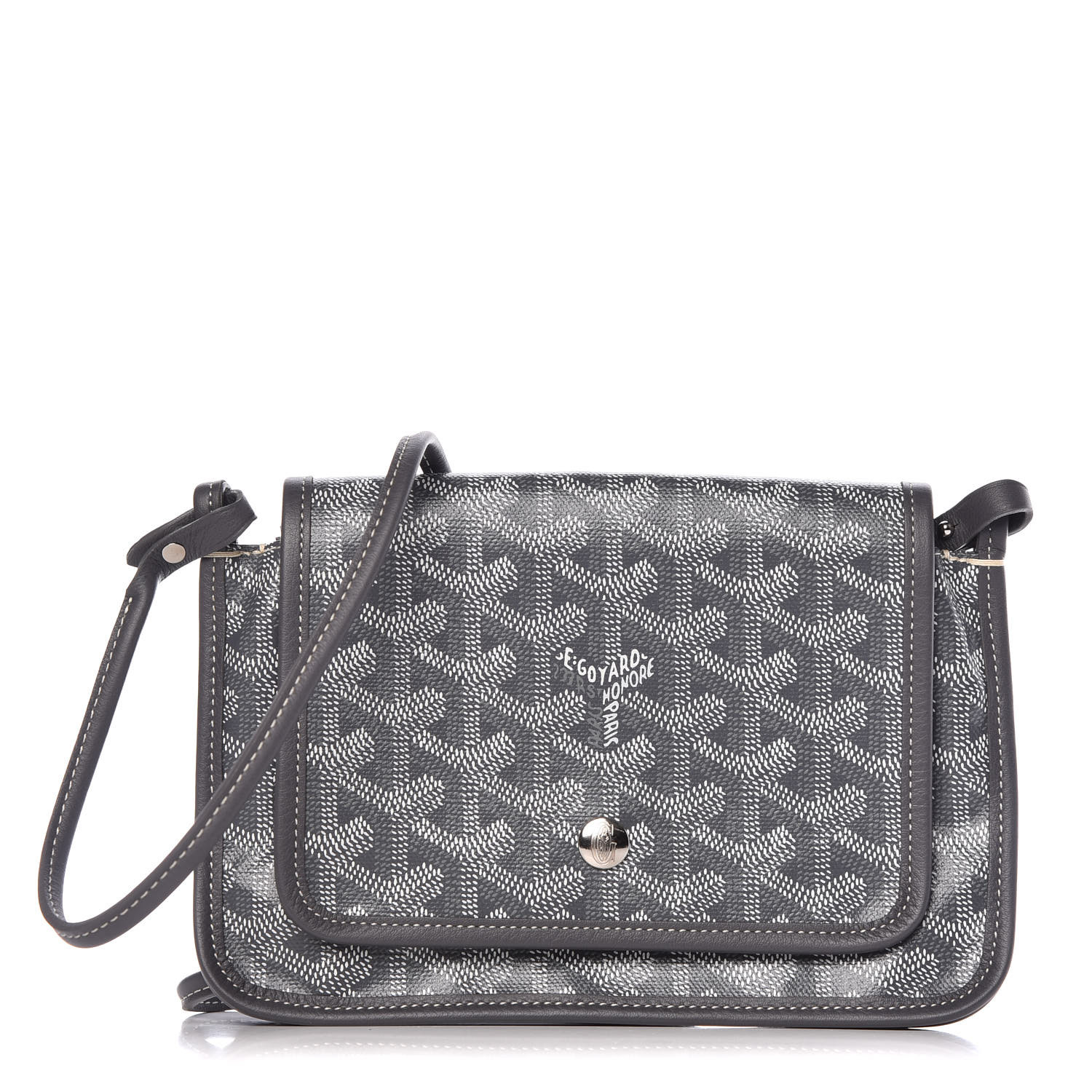 goyard clutch grey