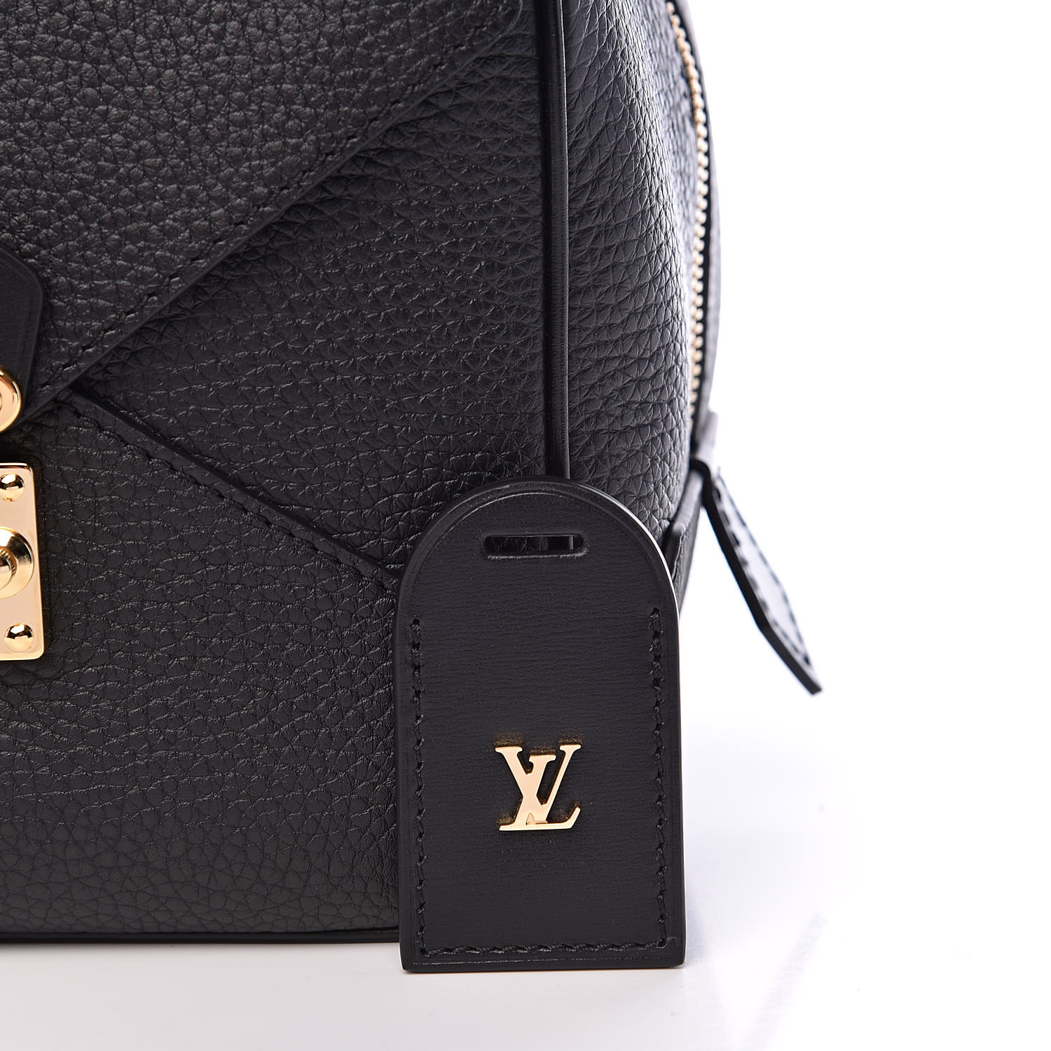 LOUIS VUITTON Taurillon Neo Square Bag Black 512605