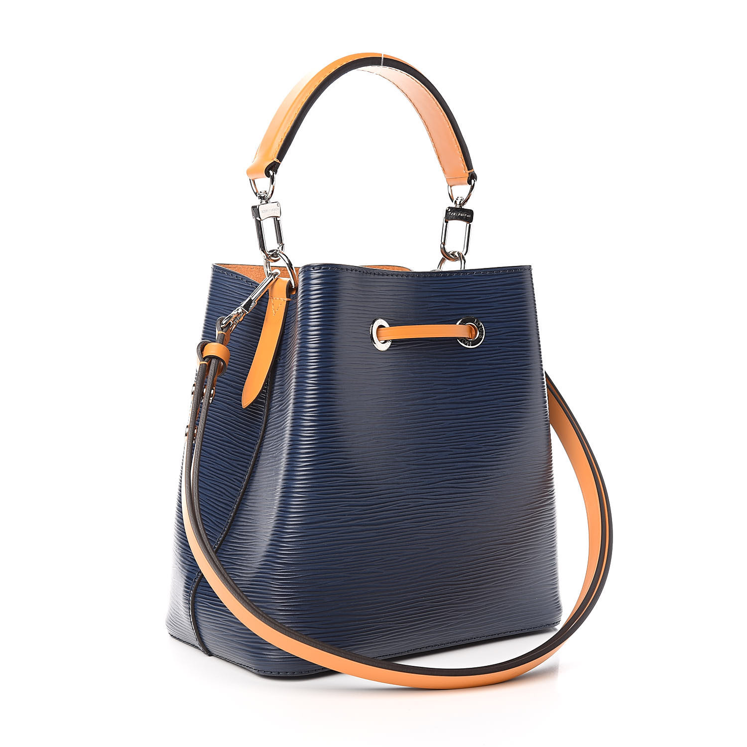 LOUIS VUITTON Epi Neonoe BB Indigo Safran 512582