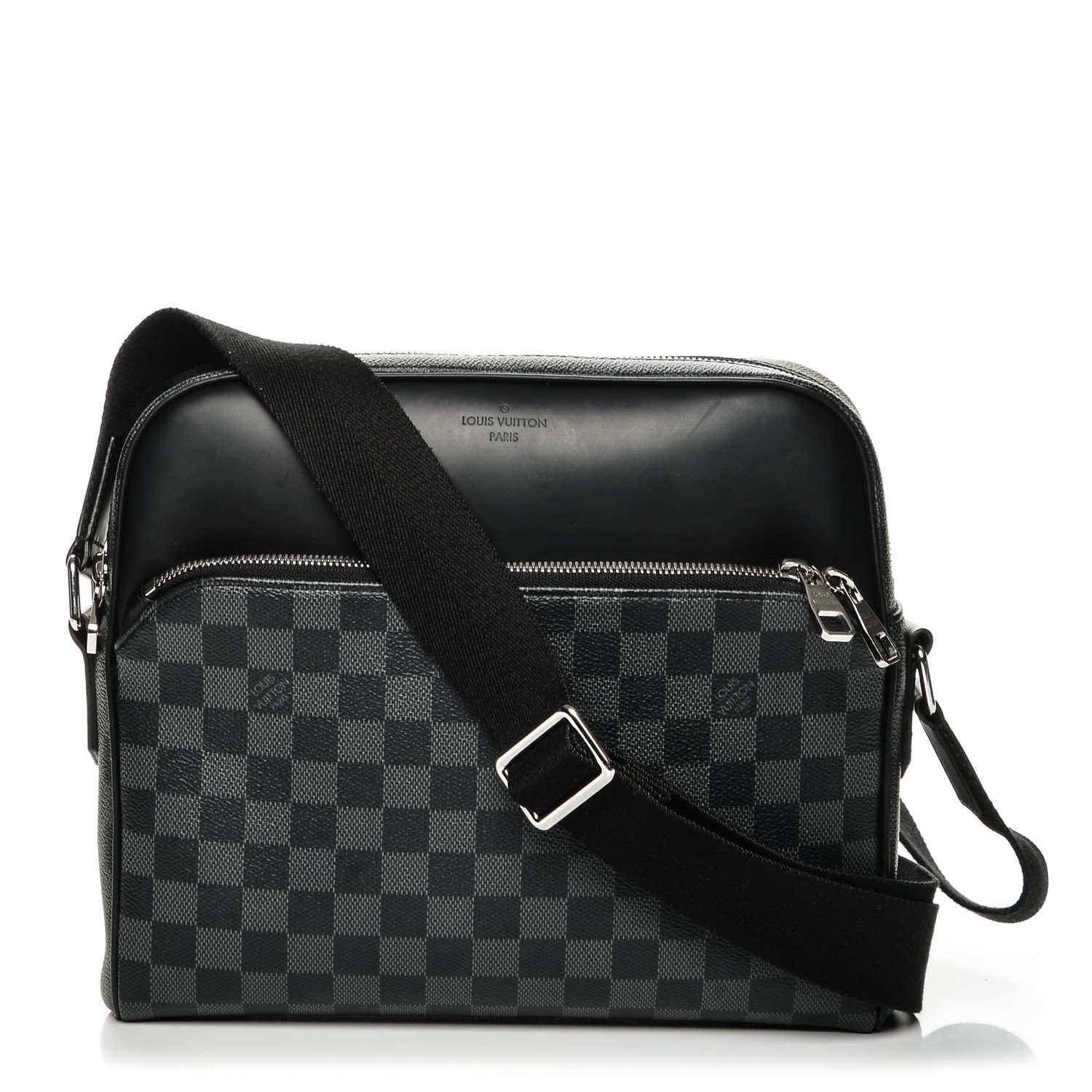 LOUIS VUITTON Damier Graphite Dayton Reporter PM 191647