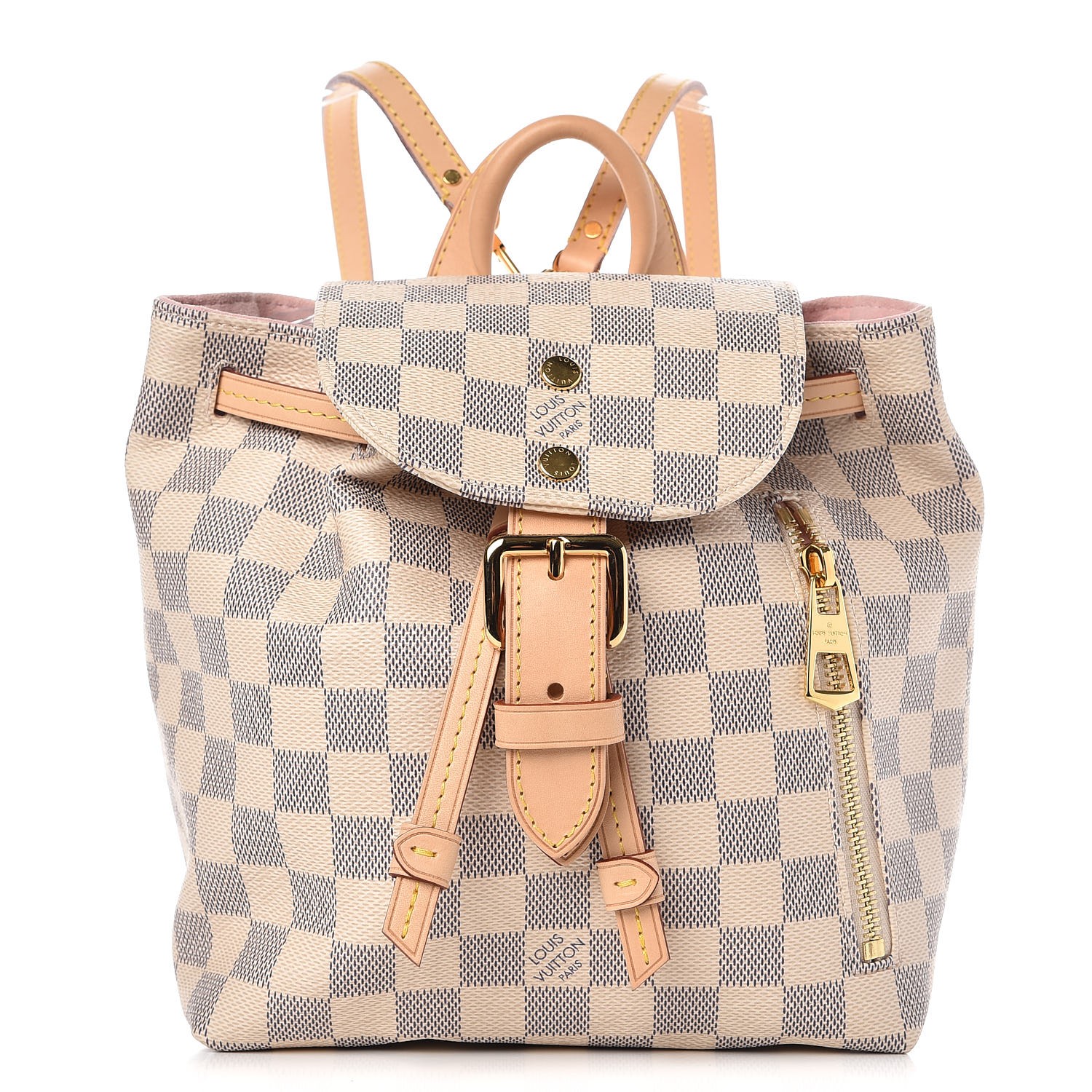 LOUIS VUITTON Damier Azur Sperone BB Backpack 297547