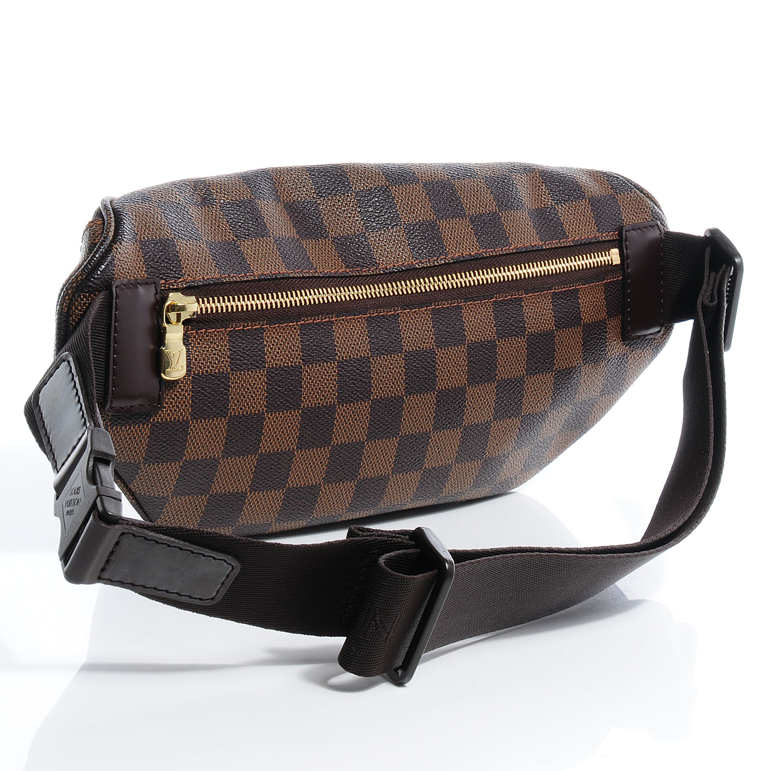 LOUIS VUITTON Damier Ebene Bum Melville Fanny Pack 65112