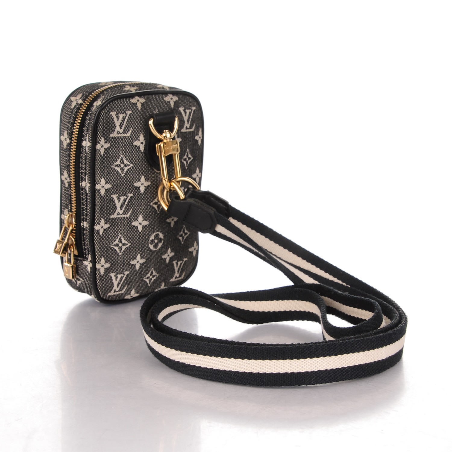 LOUIS VUITTON Mini Monogram Camera Bag Black 171475