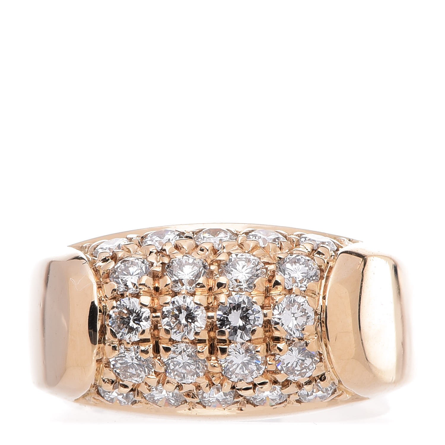 bvlgari diamond tronchetto ring