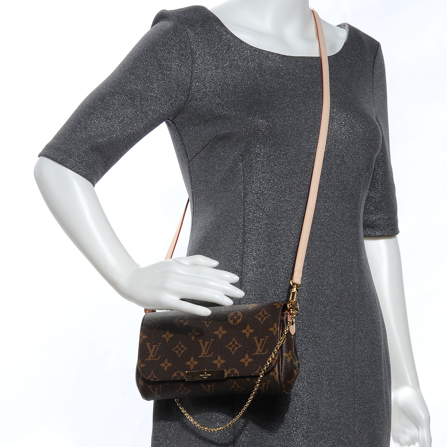 LOUIS VUITTON Monogram Favorite PM 52260