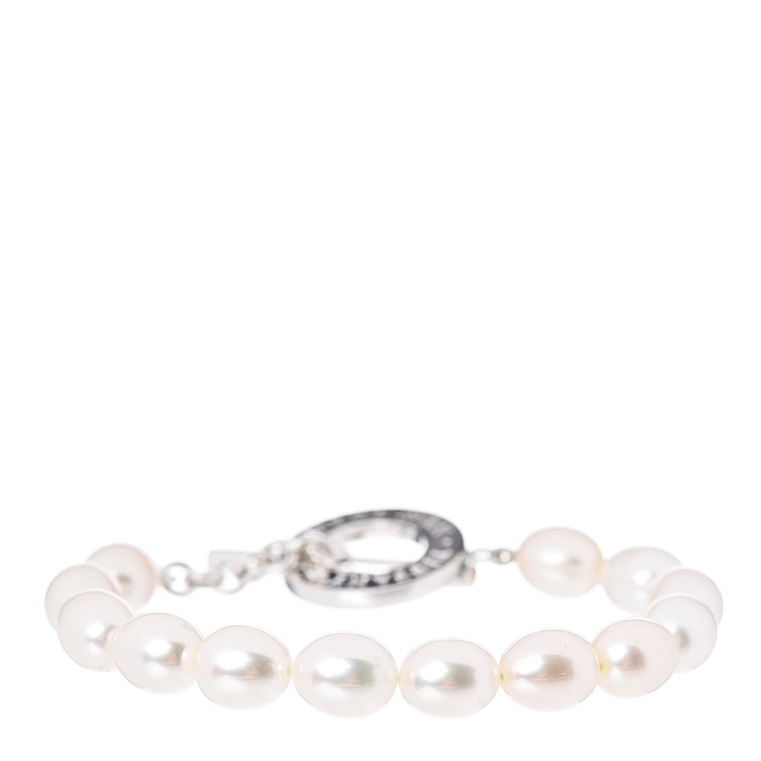 tiffany pearl toggle bracelet