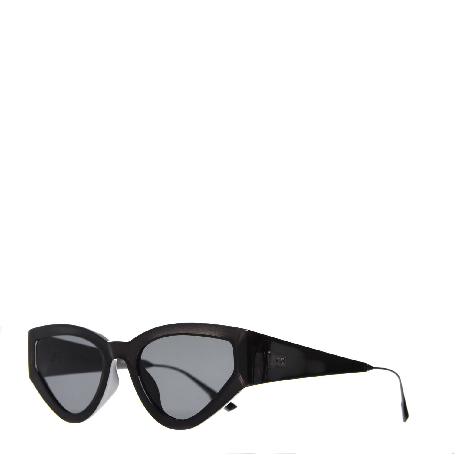 CHRISTIAN DIOR Cat Style Dior 1 Sunglasses Grey 729718 | FASHIONPHILE