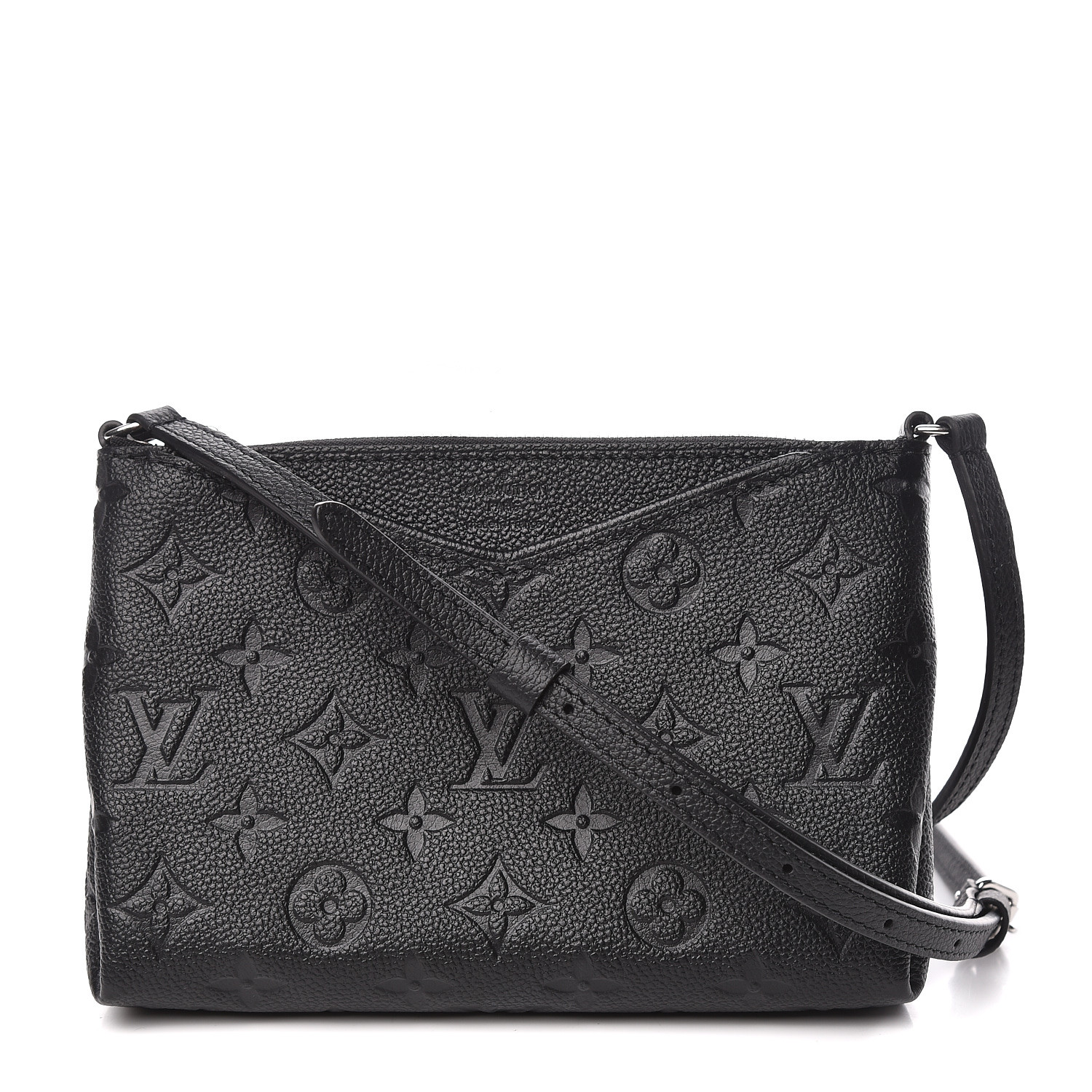 LOUIS VUITTON Empreinte Pallas Crossbody Black 491956