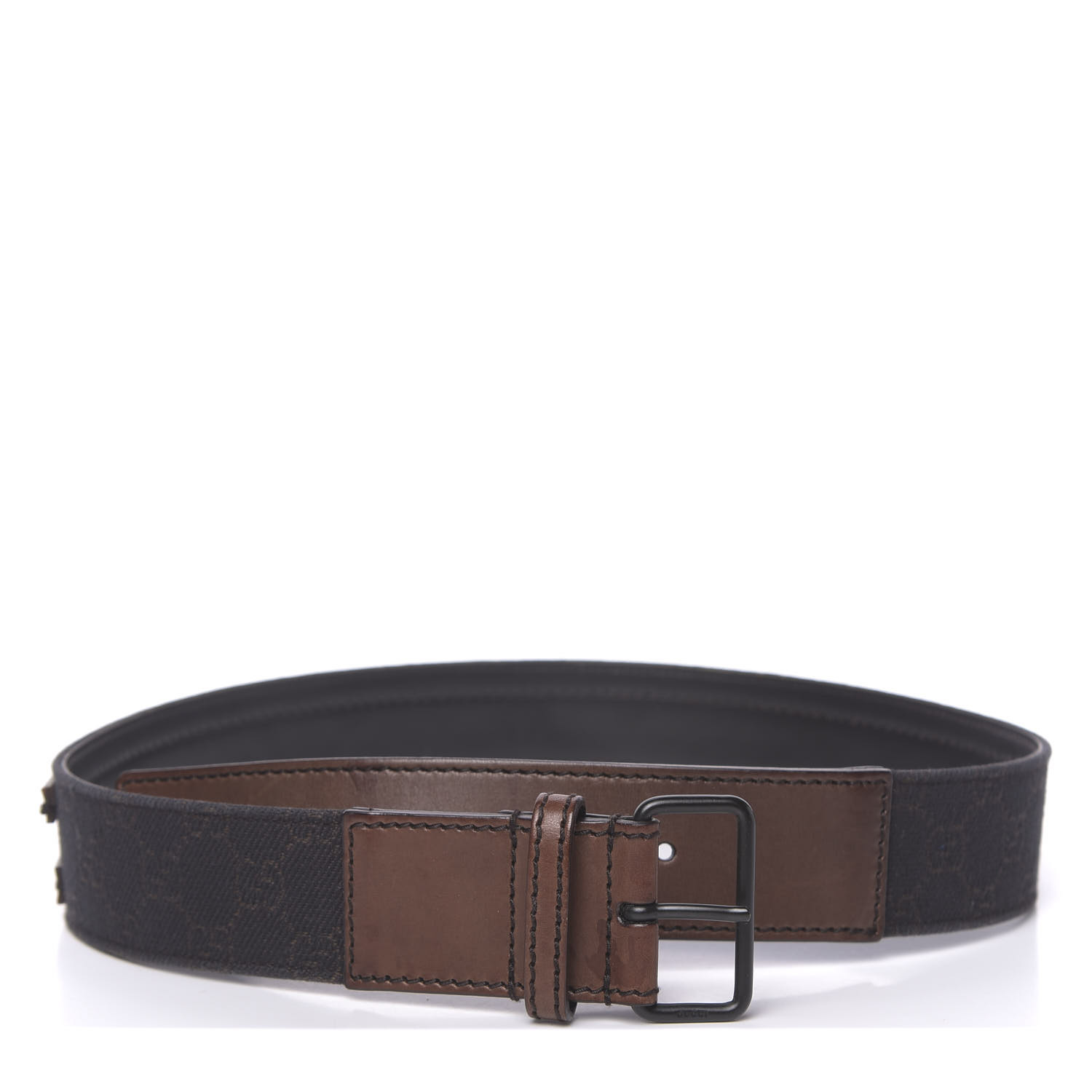 gucci belt black monogram