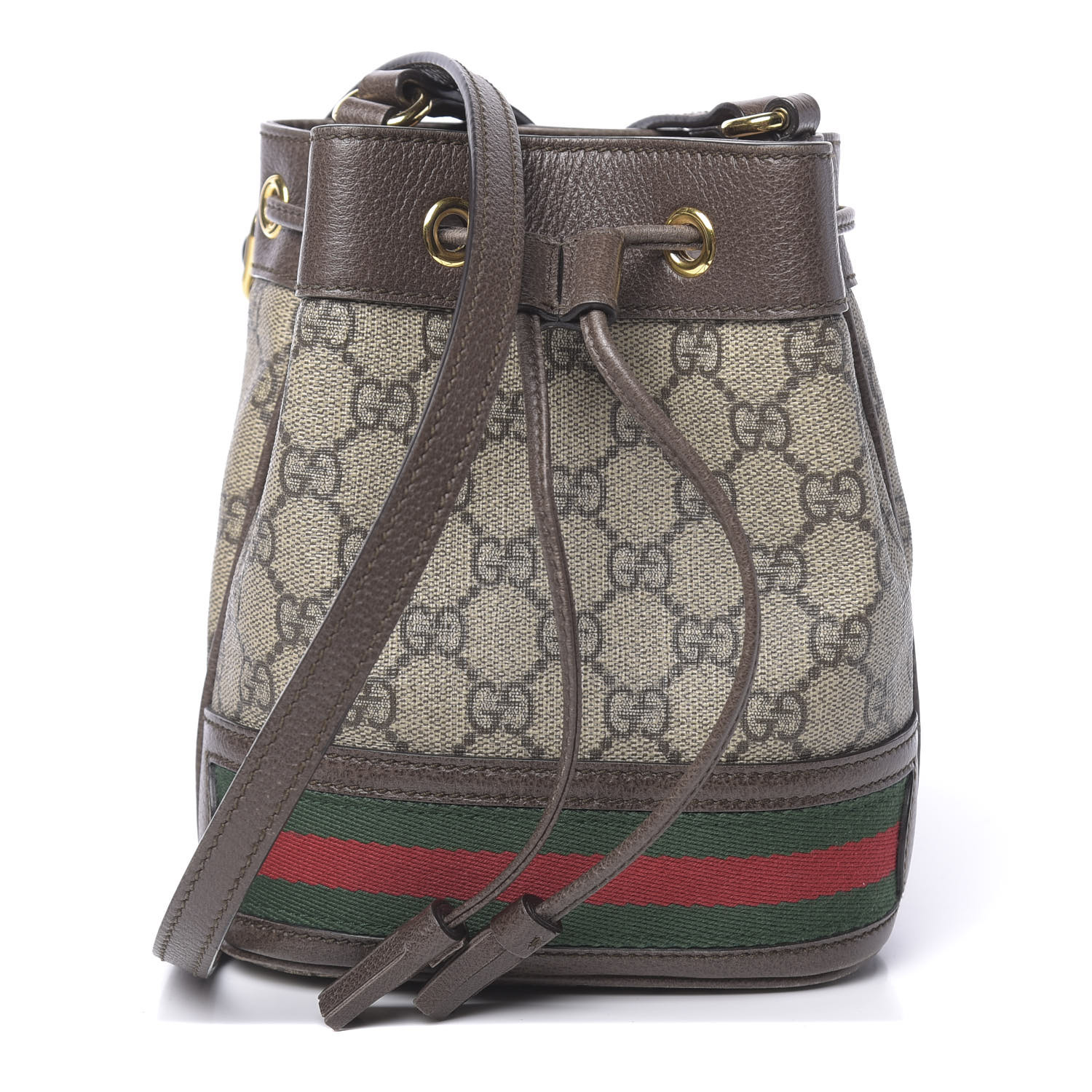 gucci supreme bucket bag