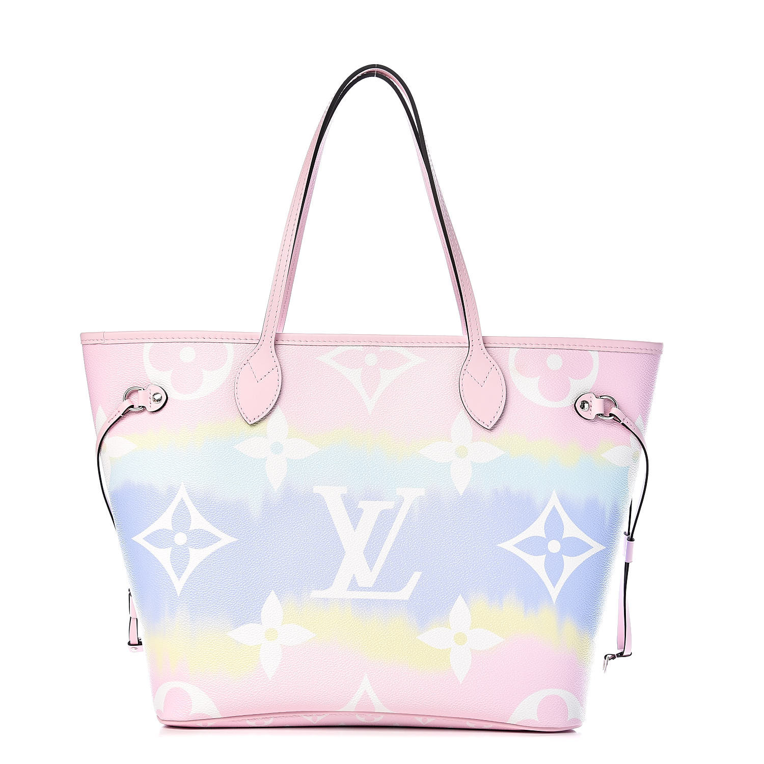 LOUIS VUITTON Monogram Escale Neverfull MM Pastel 526059