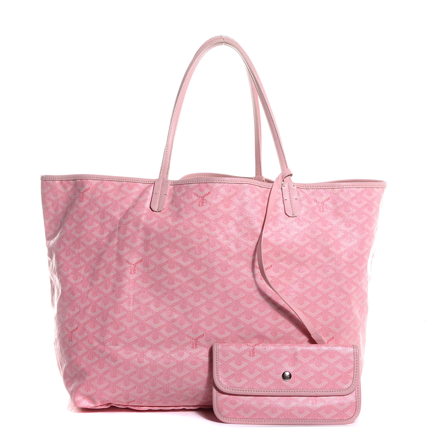 goyard pink tote bag