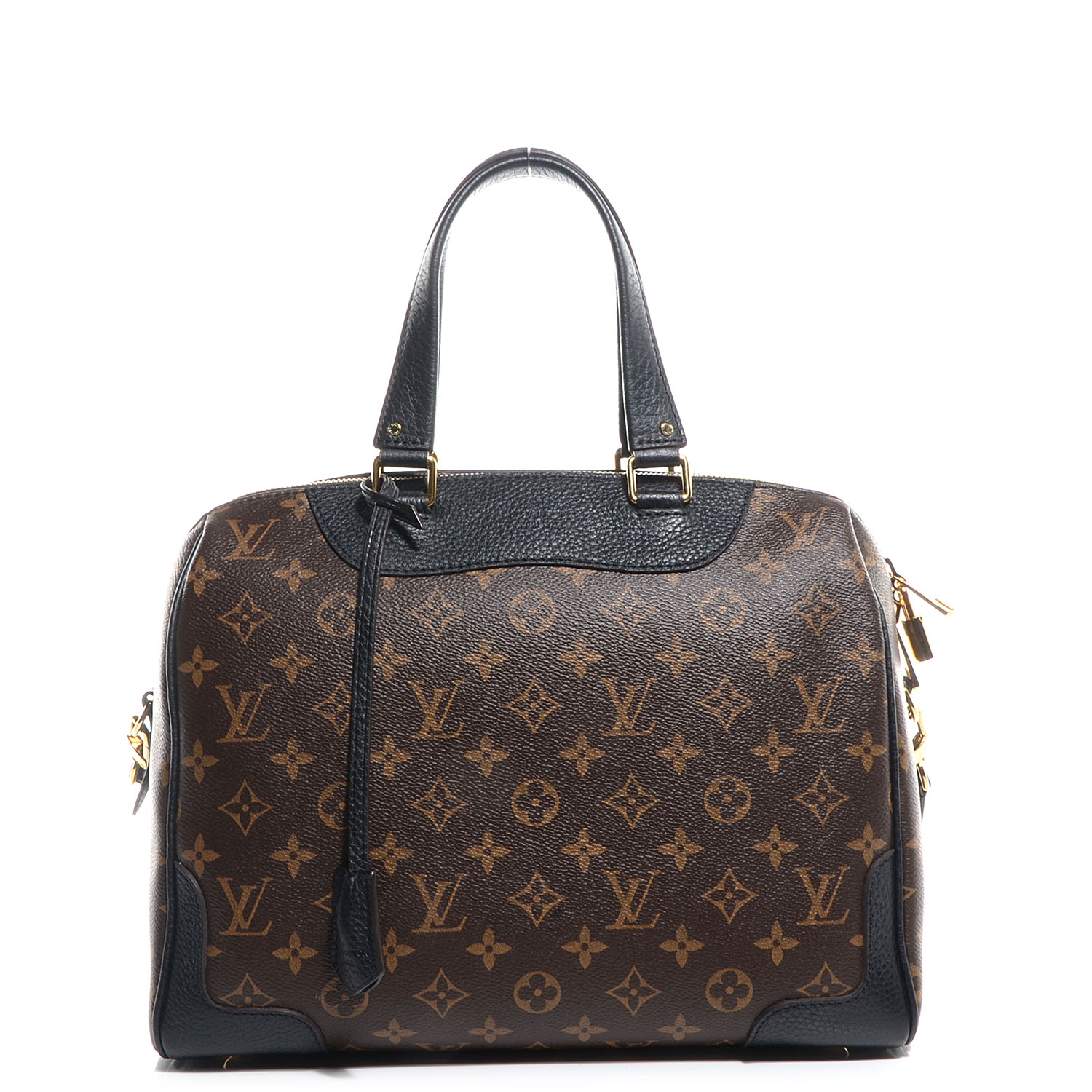 LOUIS VUITTON Monogram Retiro NM Black 76785