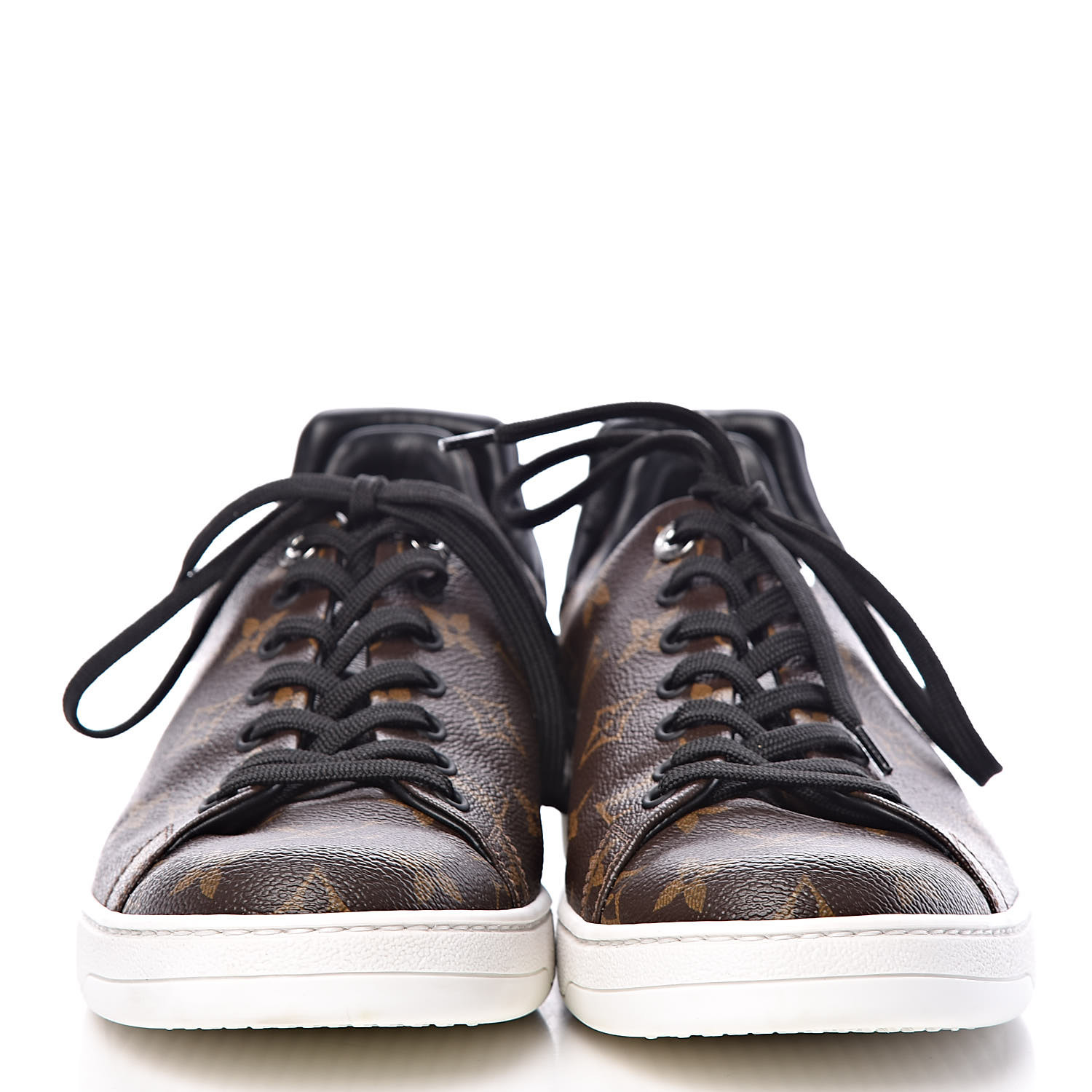 LOUIS VUITTON Monogram Mens Frontrow Sneakers 7 424277