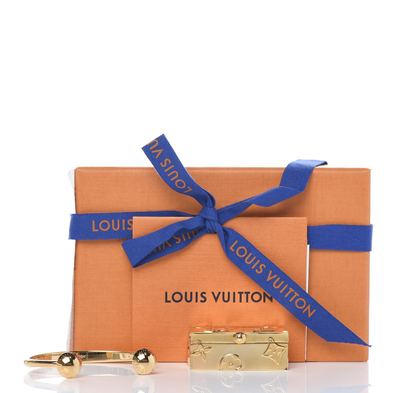 LOUIS VUITTON Studdy Bracelet M Gold Rose Gold Silver 324272