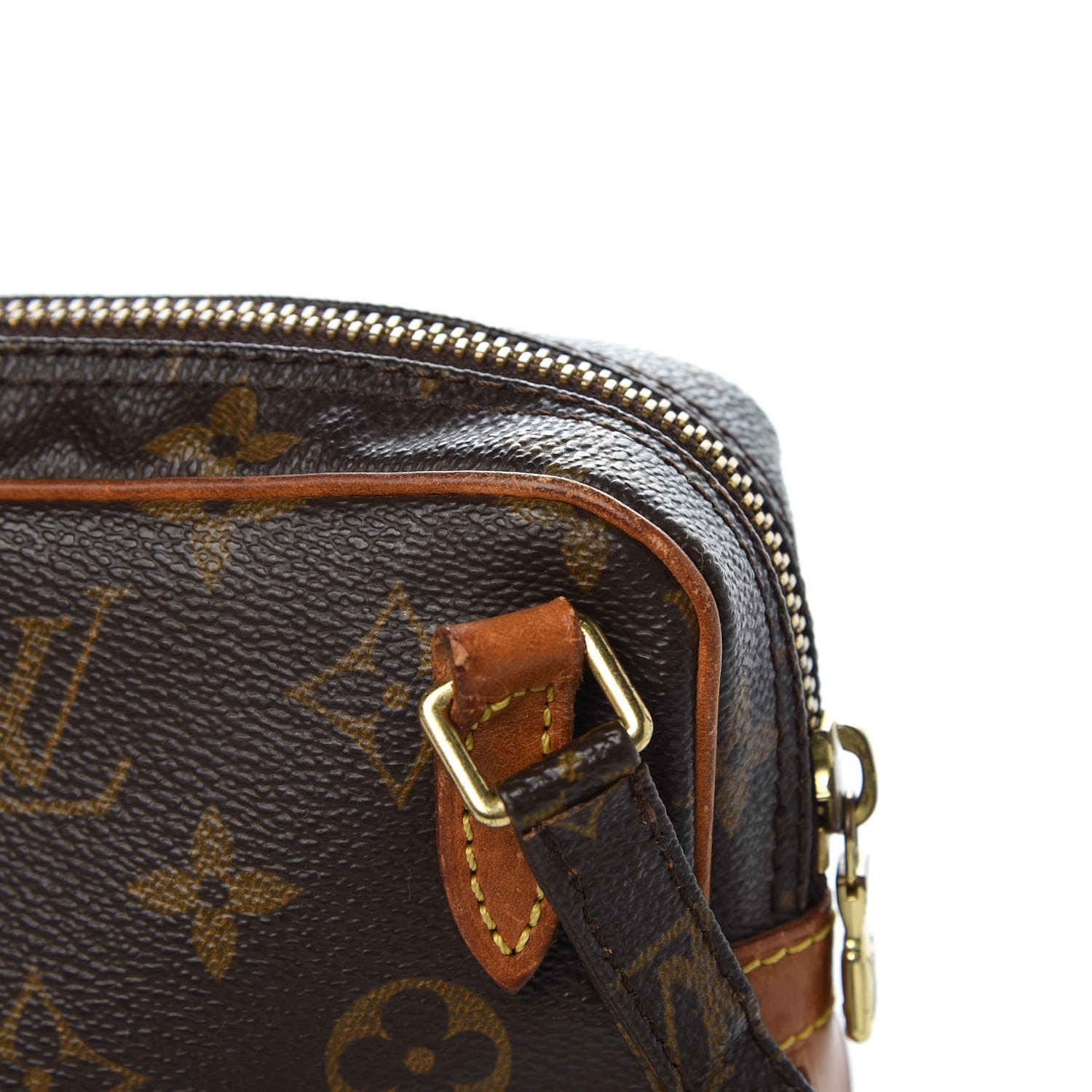 Authentic Louis Vuitton Classic Monogram Marly Dragonne Pochette