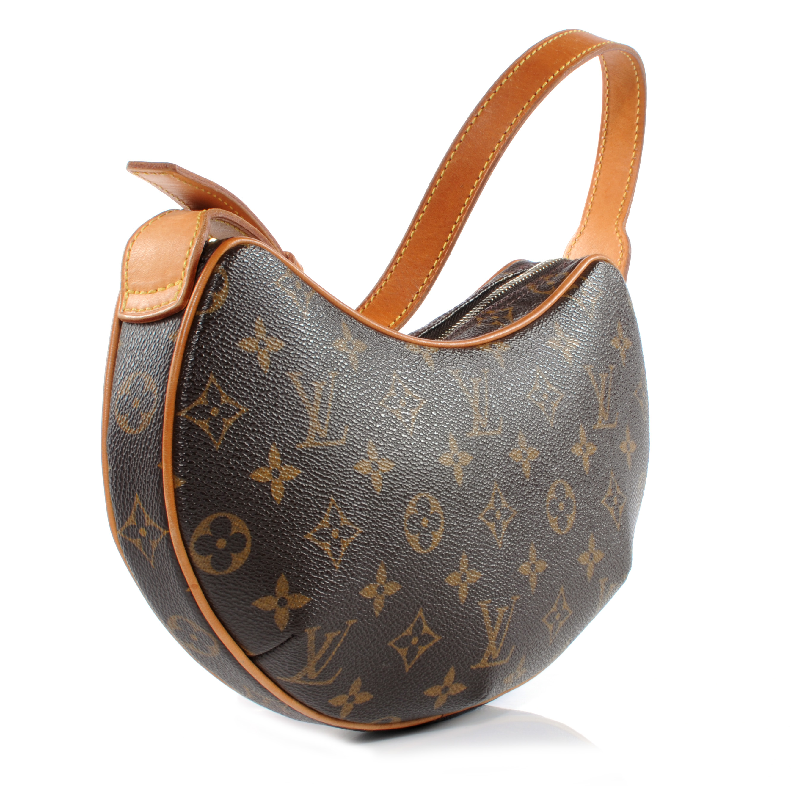 LOUIS VUITTON Monogram Pochette Croissant PM 40016