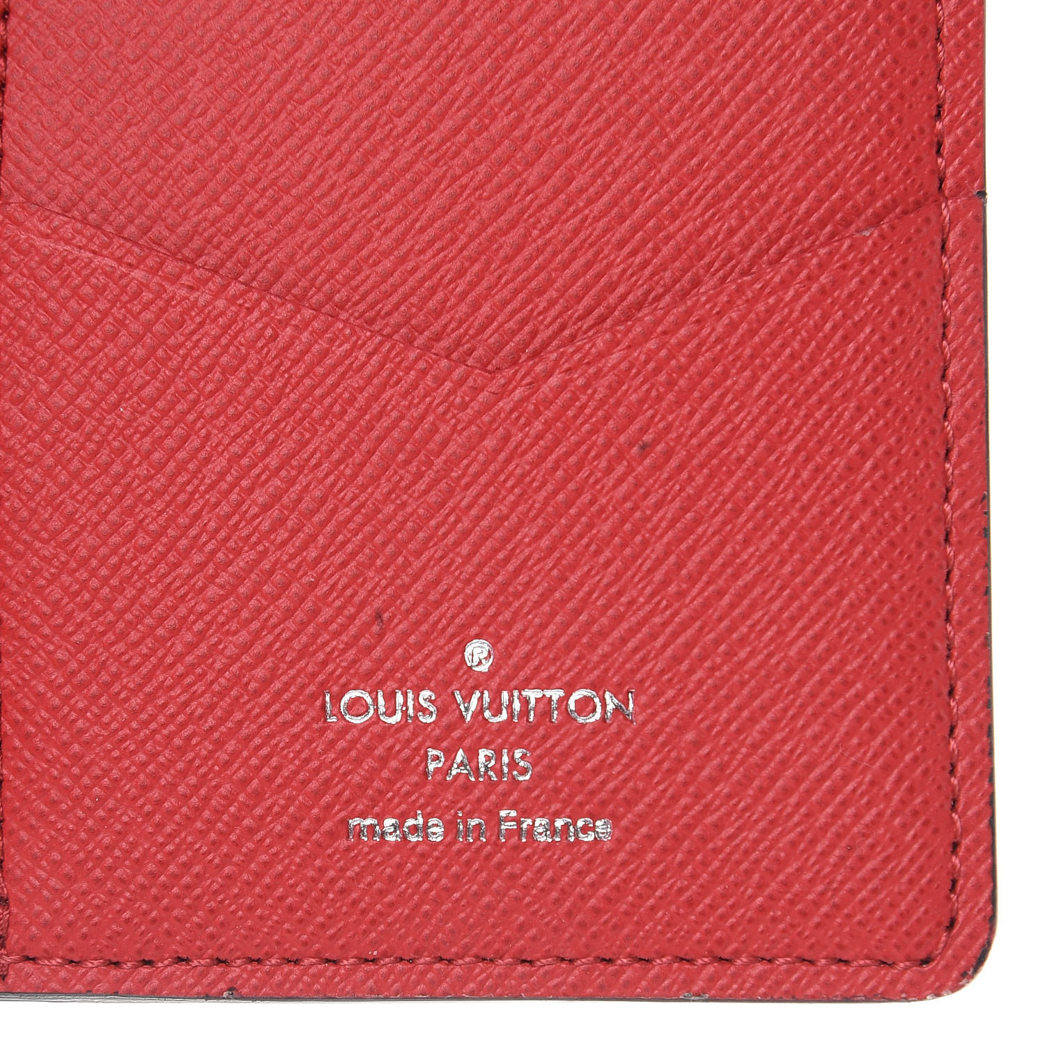 LOUIS VUITTON Taiga Pocket Organizer Blue Marine 456521